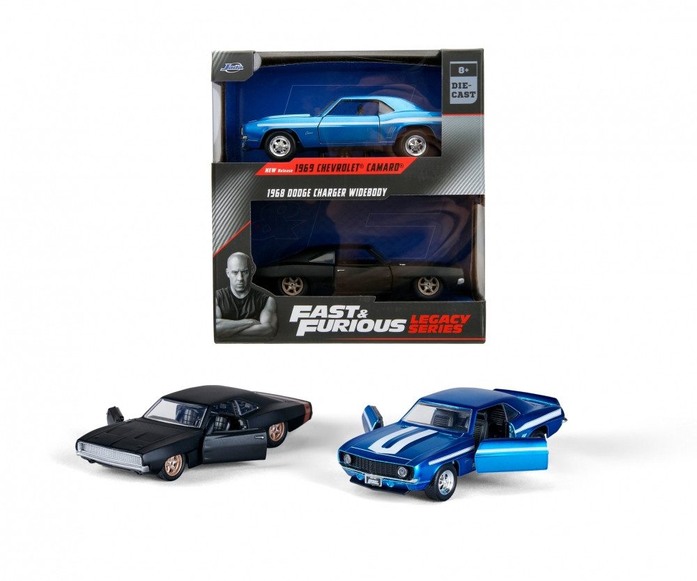 JADA Modellauto Jada Fast & Furious Twin Pack 1:32 Wave 2/1 Modellauto