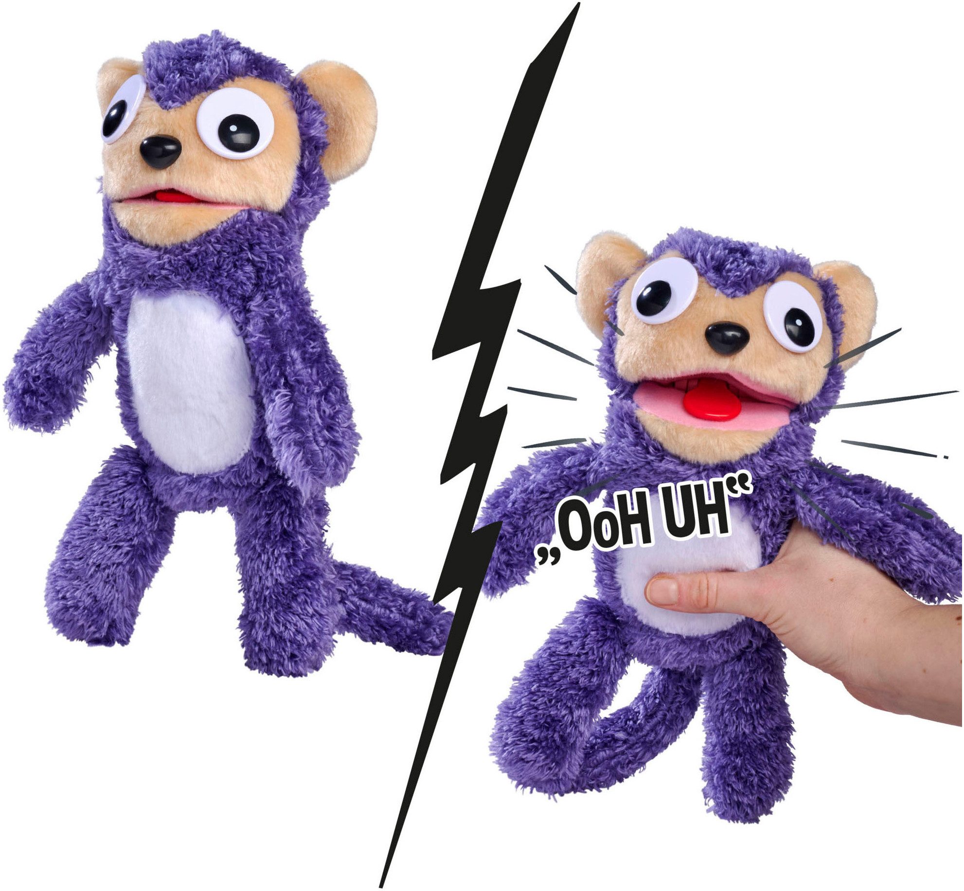 SIMBA Plüschfigur ScreamerZ Affe, mit Soundeffekt günstig online kaufen