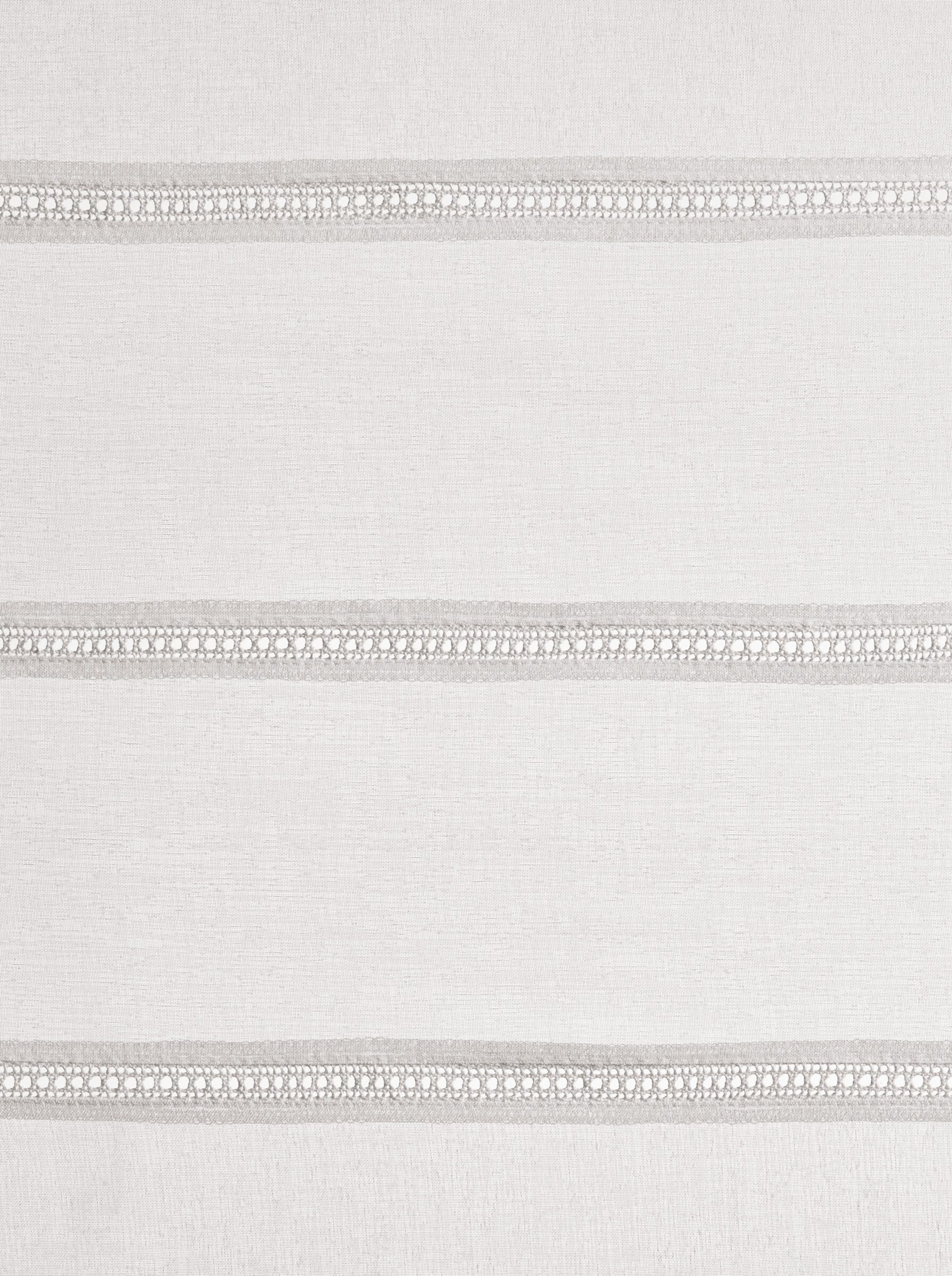 Rollo Bändchenrollo, heine, transparent, Bindebänder