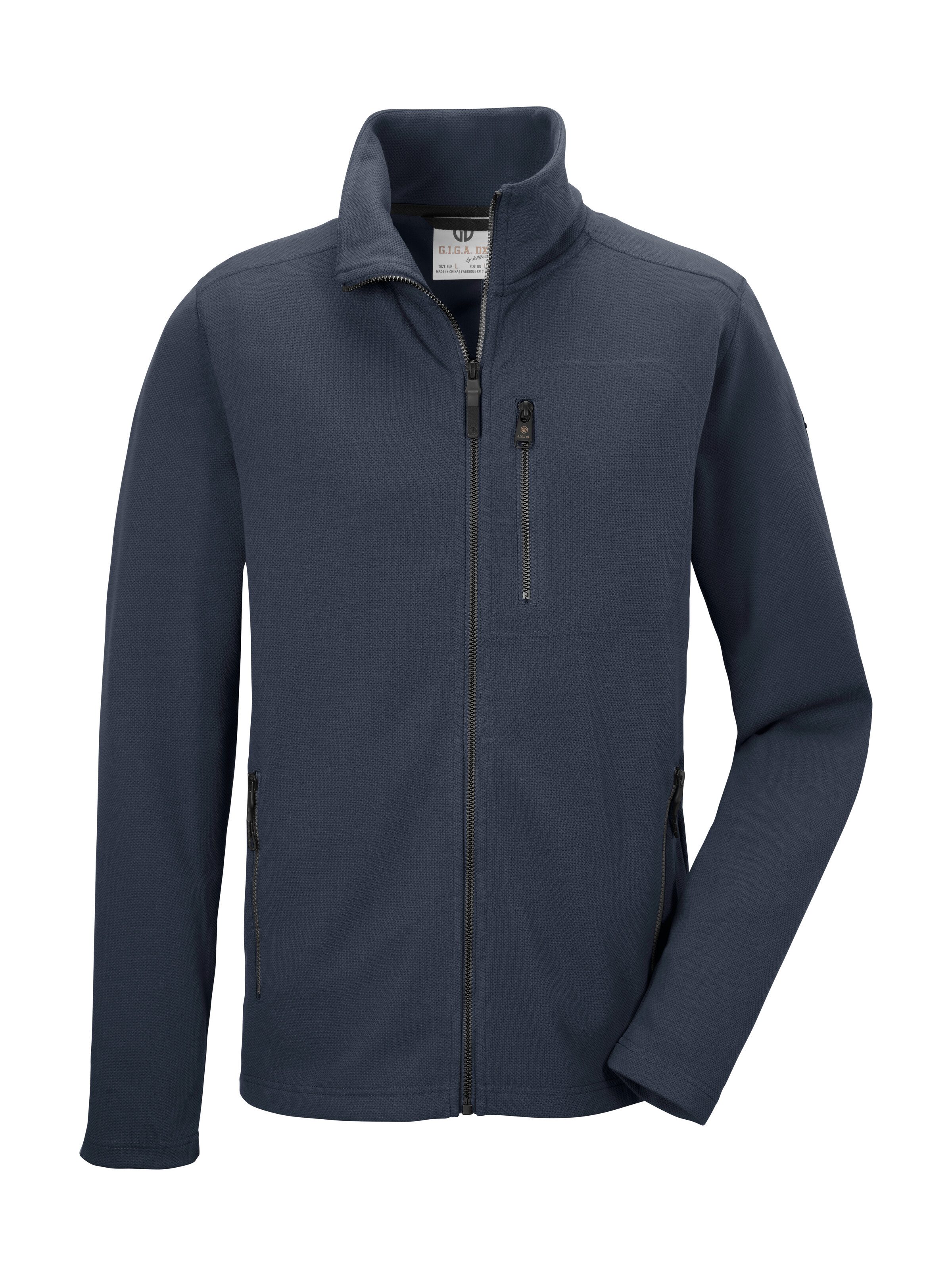 G.I.G.A. DX by killtec Strickjacke GS 78 MN FLX JCKT Elastische Herrenjacke mit Zipper-Taschen