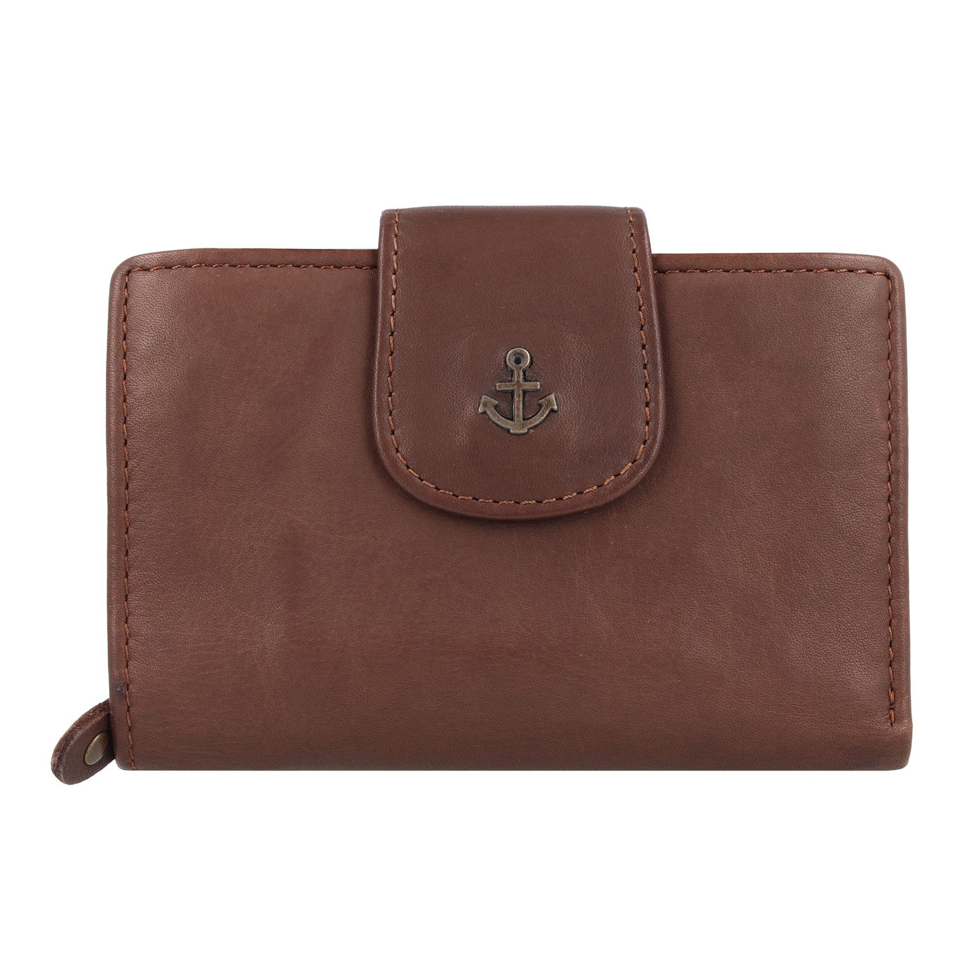 HARBOUR 2nd Geldbörse Anchor Love, Leder chocolate brown