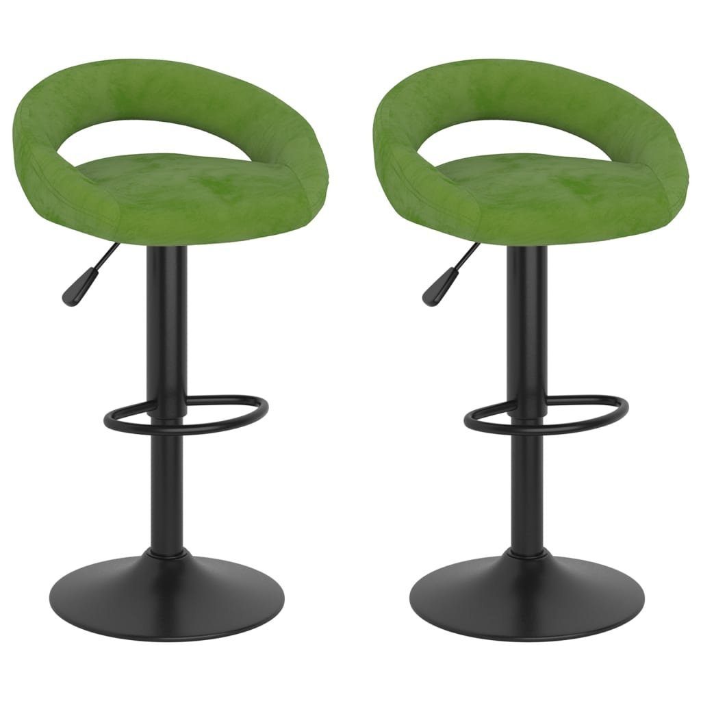 vidaXL Barhocker Barhocker 2 Stk. Hellgrün günstig online kaufen