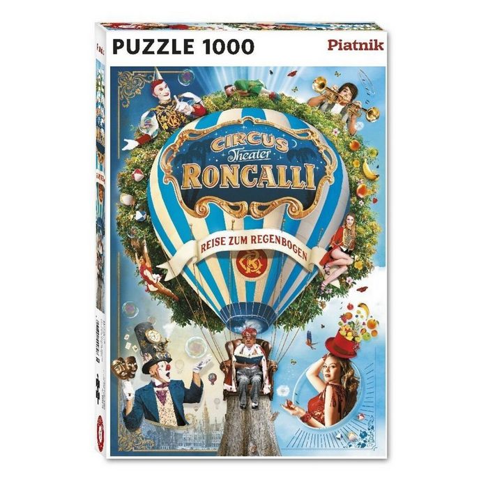 Piatnik Puzzle Circus-Theater Roncalli - 1000 Teile Puzzle Puzzleteile