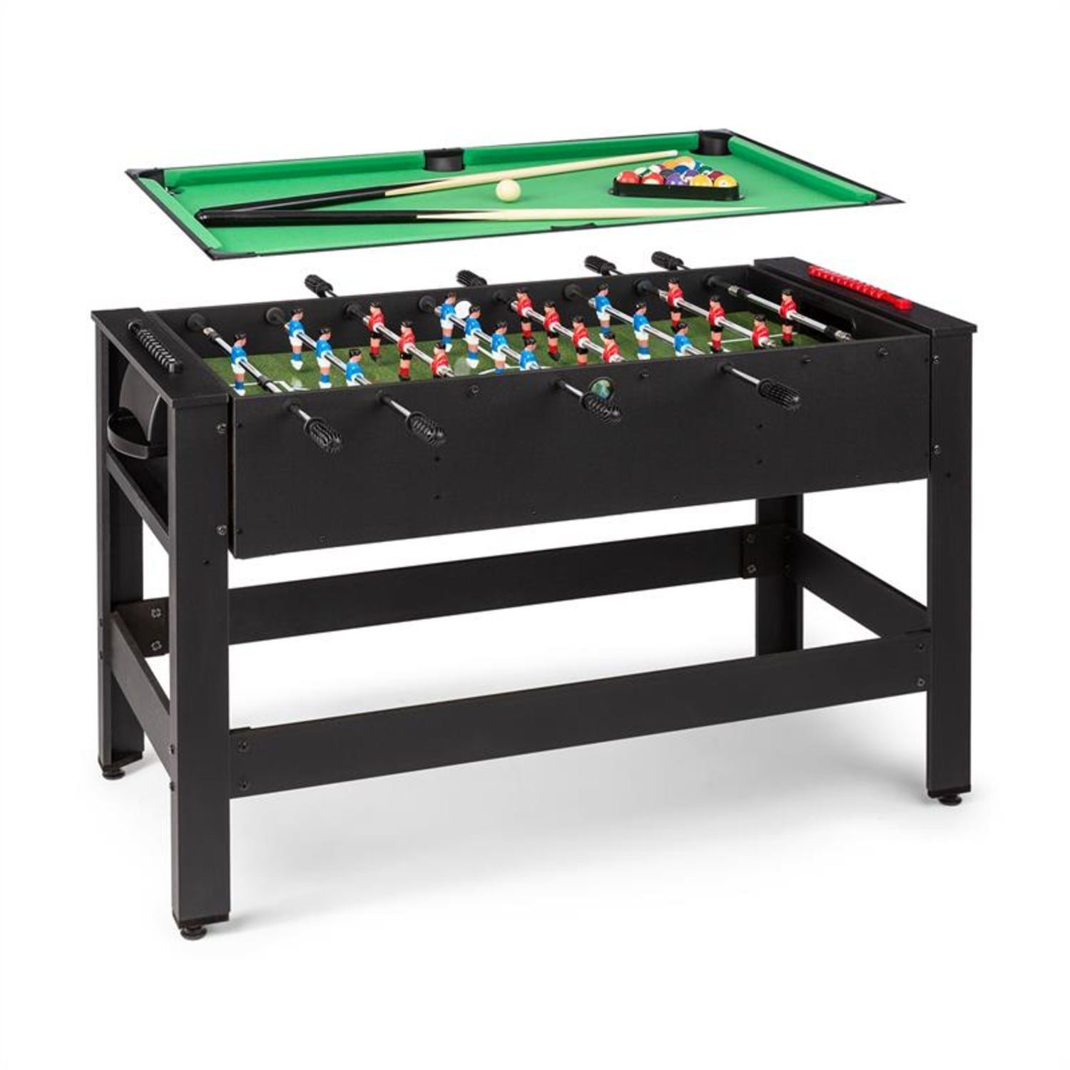 KLARFIT Spieltisch Spin 2-in-1 Spieletisch, (26-tlg)