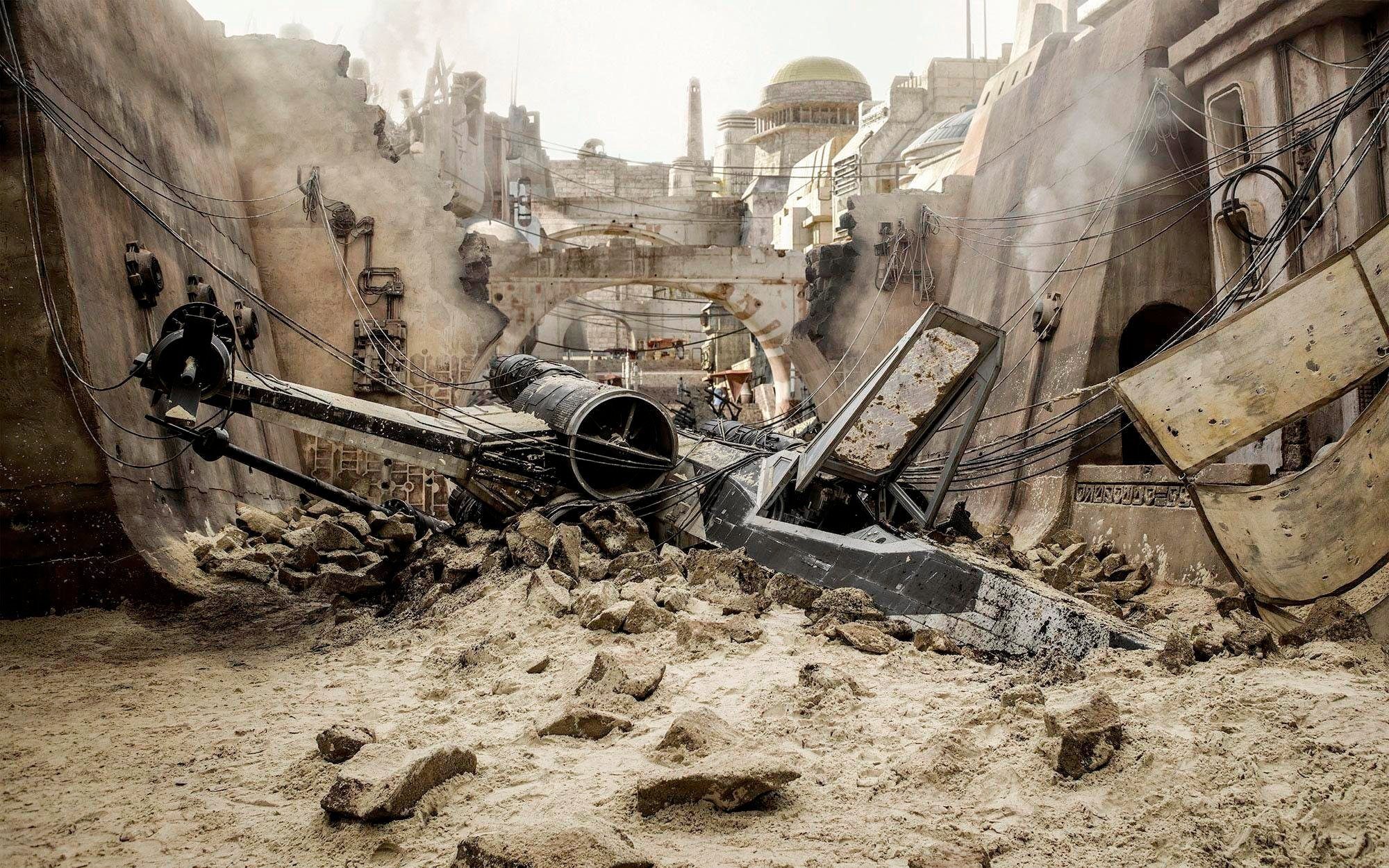 Komar Vliestapete Digitaldruck Vlies - Star Wars X-Wing - Größe 400 x 250 cm, glatt, bedruckt, (1 St), Kinderzimmer