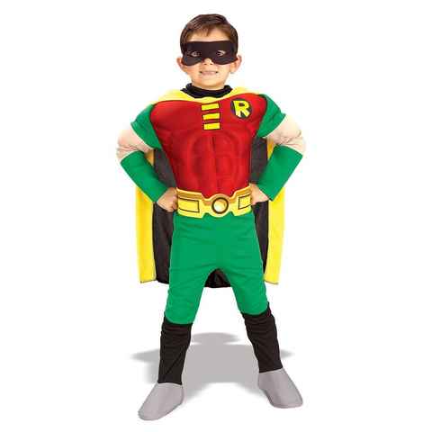 Rubie´s Kostüm Original Batman Robin, Original lizenziertes Robin Retro Kostüm aus der Batman TV-Serie