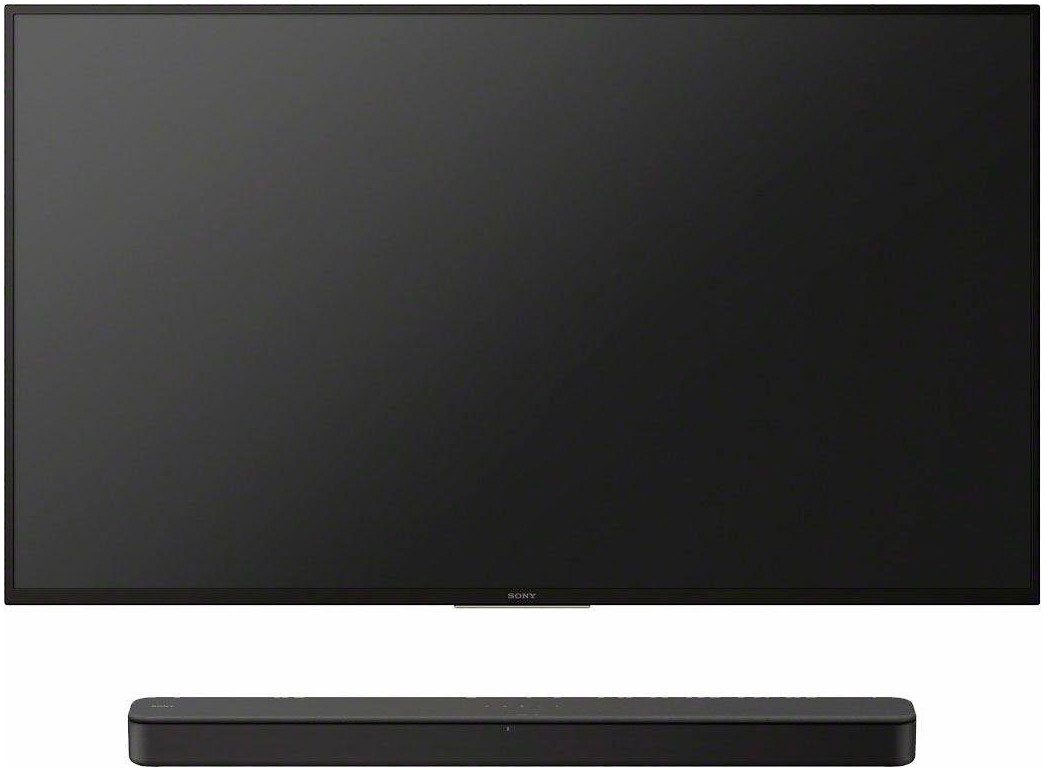 Sony K-55S3 DLED-Fernseher (139 cm/55 Zoll, 4K Ultra HD, Google TV, Smart-TV, 55" TV BRAVIA 3 + HT-SF150 Soundbar)
