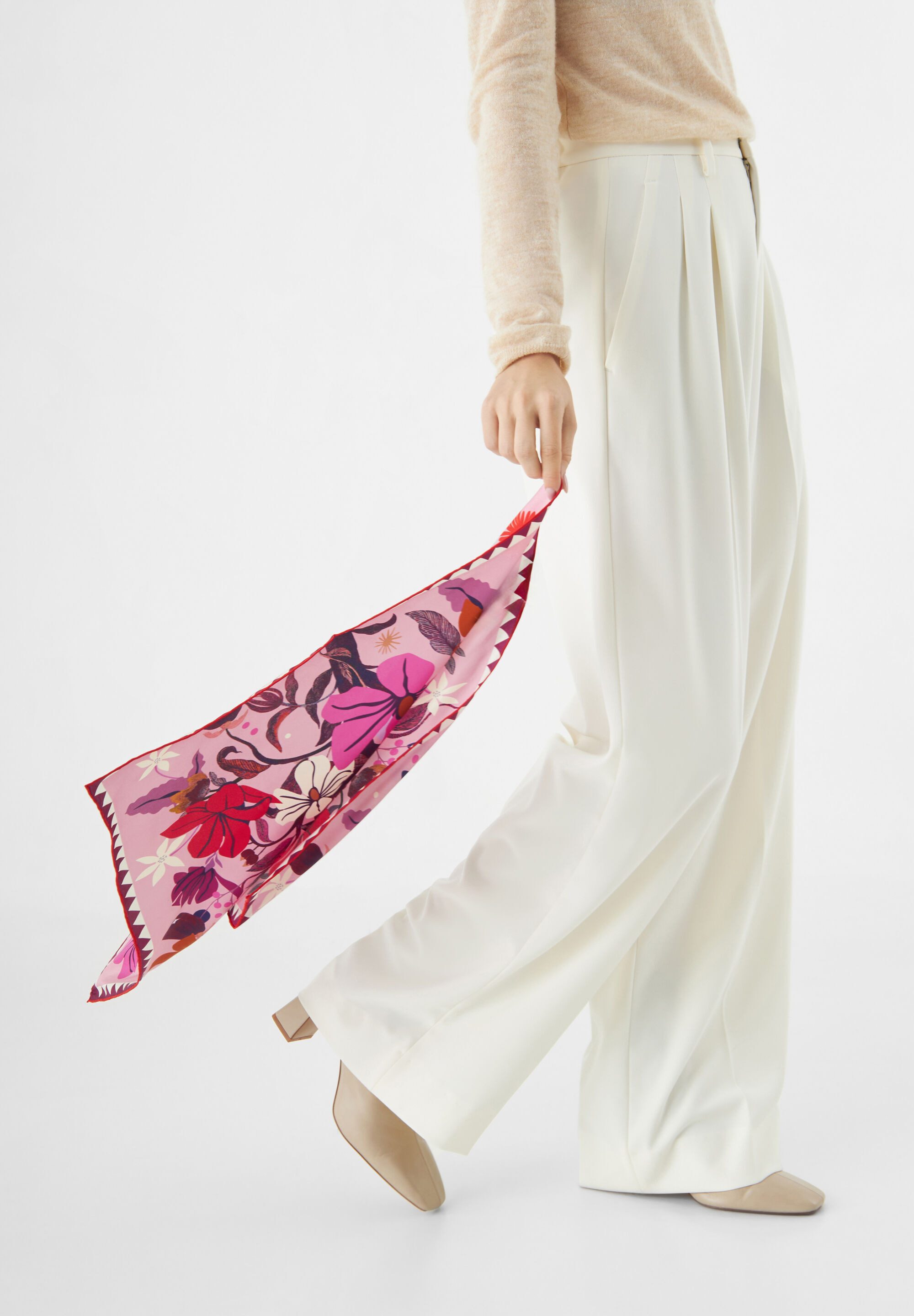 Codello Halstuch, mit Blumenmuster