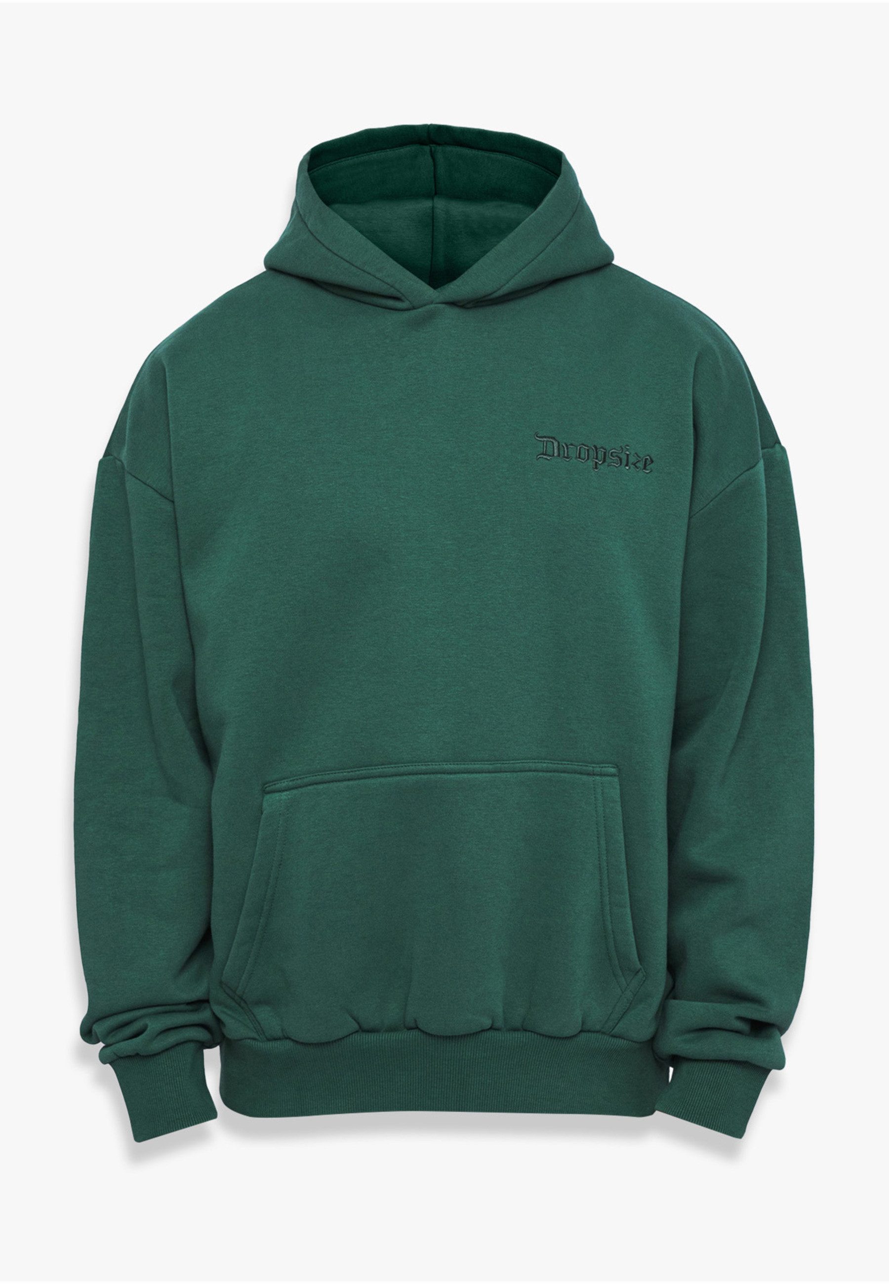 Kapuzenpullover Dropsize Herren Dropsize Heavy Oversize Embo Hoodie