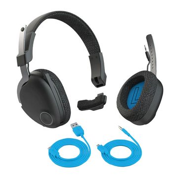 SonidoLab Vibe Production Wireless-Headset (60+ Stunden Bluetooth-Arbeitszeit, Bluetooth Multipoint, Abnehmbare Hörmuschel, 2 Mikrofone, Schnelle Stummschaltung, Vibe Production Wireless Over-Ear Headset Kopfhörer)