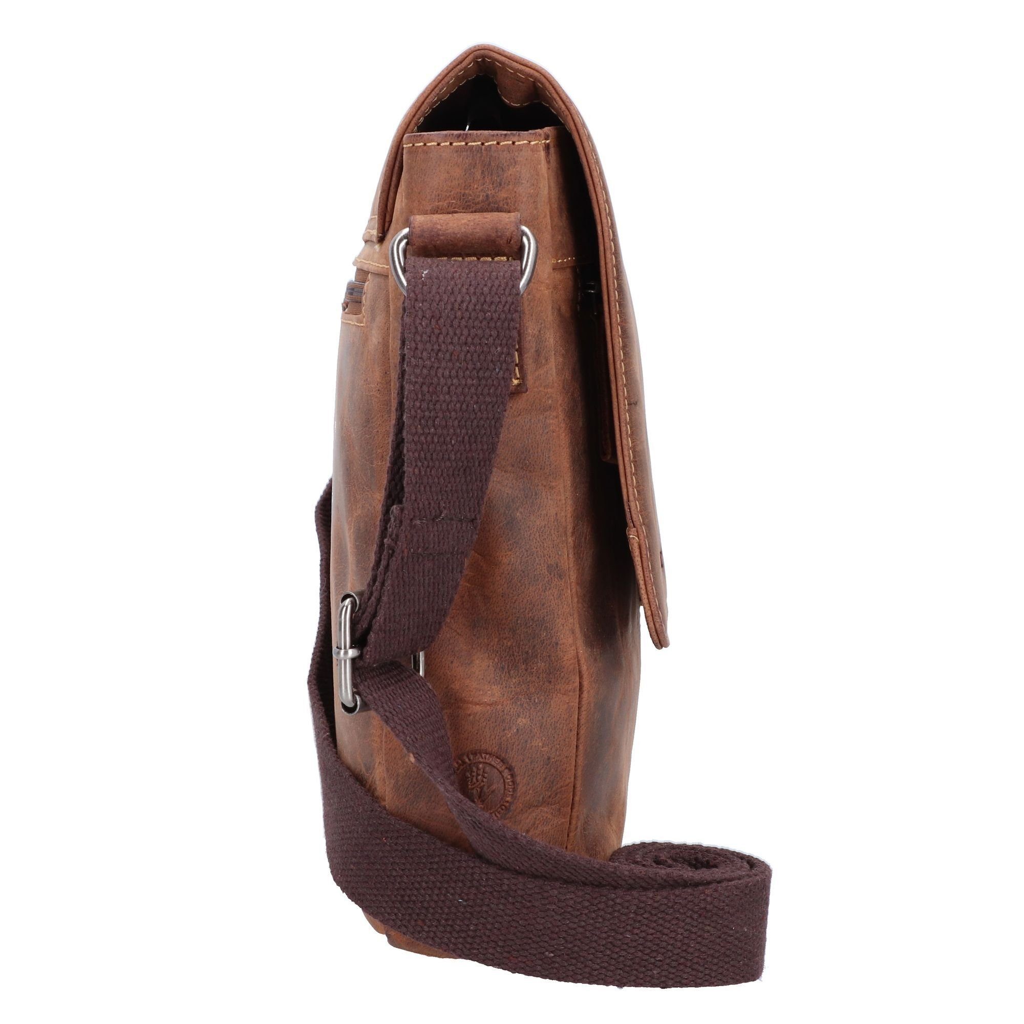 Greenburry Umhängetasche Vintage, Leder