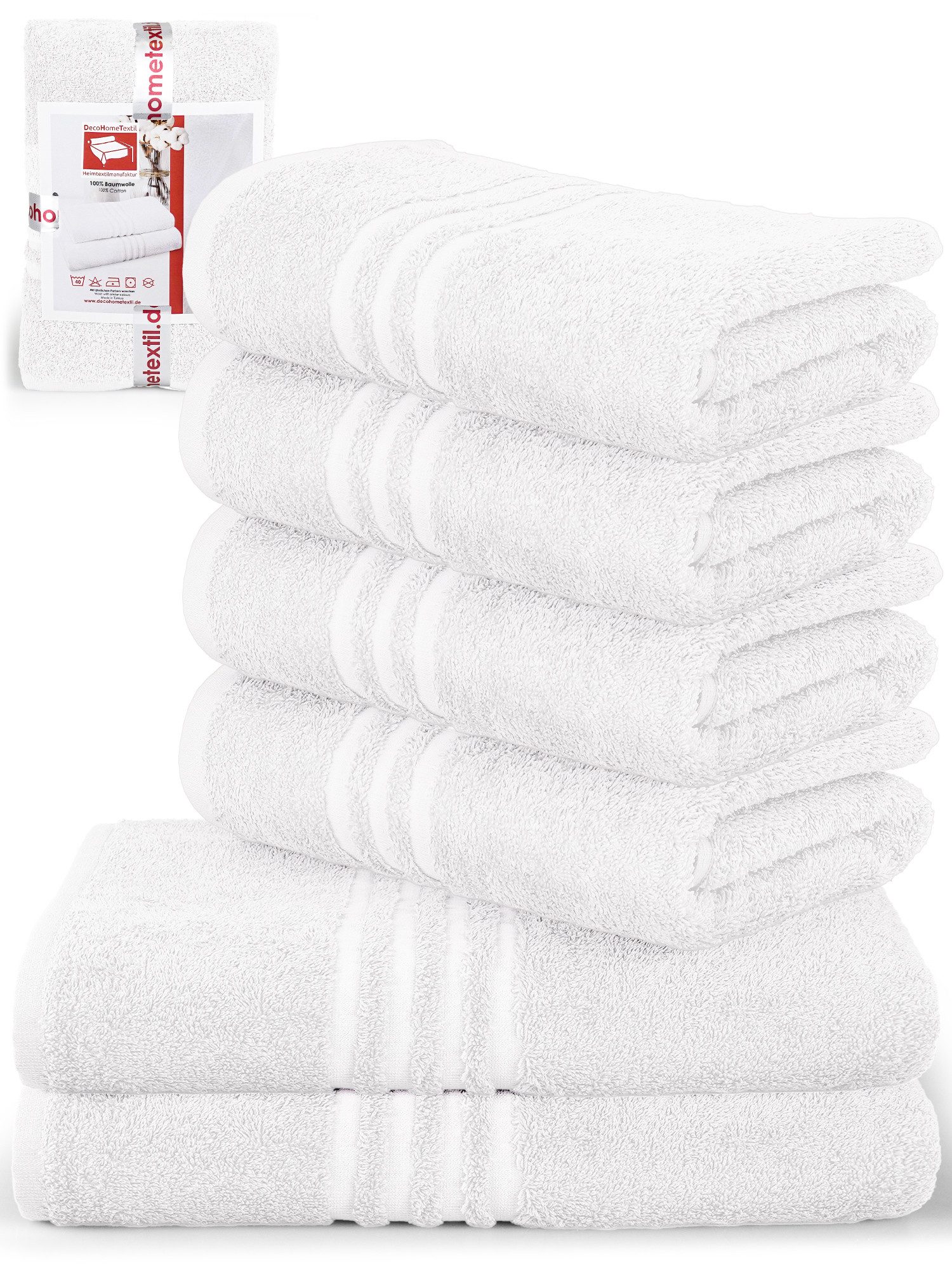 DecoHomeTextil Heimtextilmanufaktur Handtuch Handtuch Set 100% günstig online kaufen