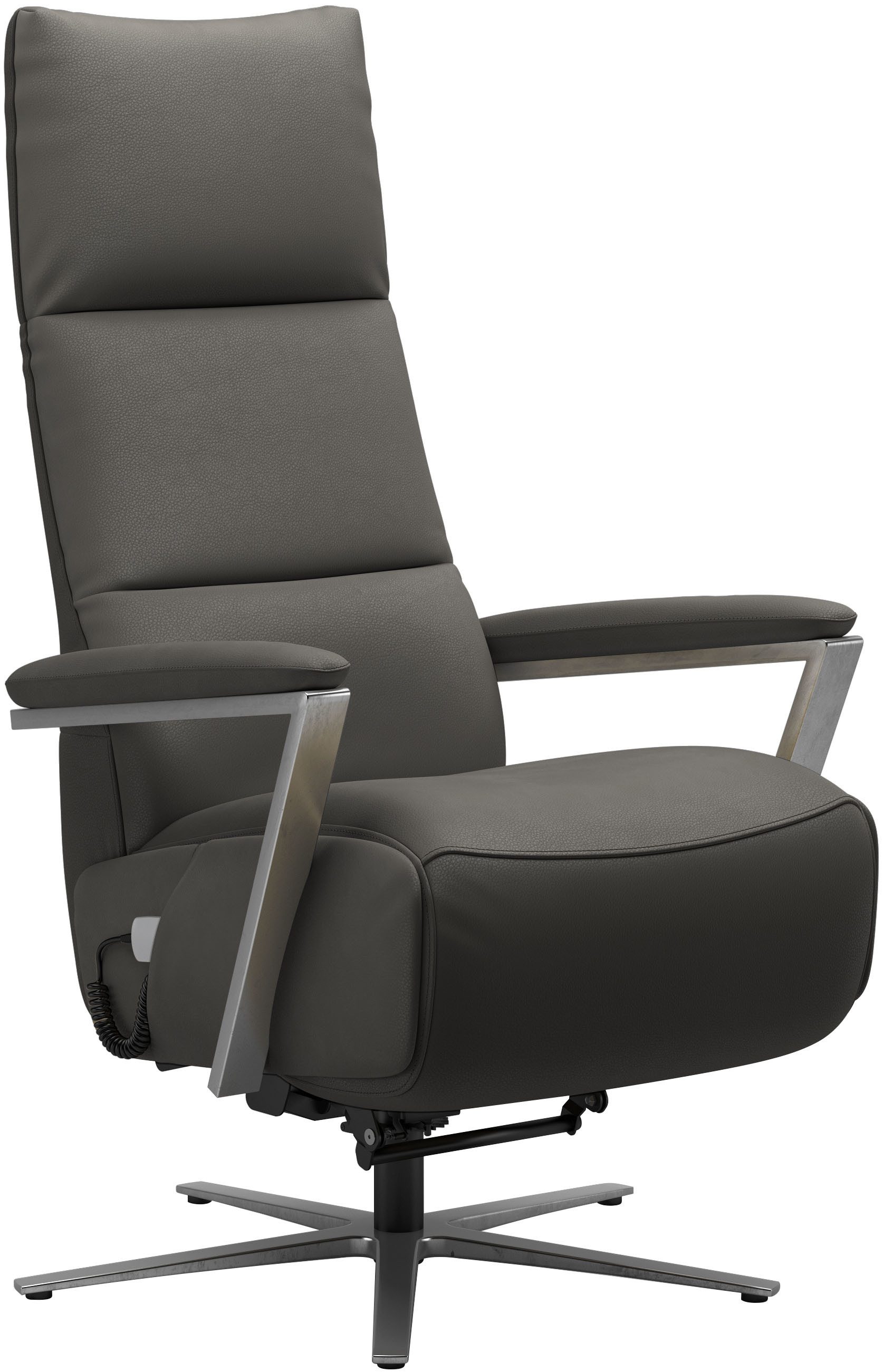 sit&more TV-Sessel Vario Comfort, inkl. Kopfteilverstellung & 360° Drehfunktion, mit Herz-Waage-Funktion & 3 Motoren, Höhe der Armlehnen 60cm