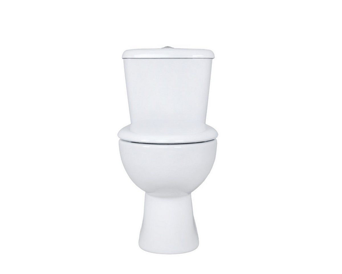 Thumbnail - Belvit Tiefspül-WC S-ESW002, Stand-WC mit Spülkasten und Soft-Close Deckel