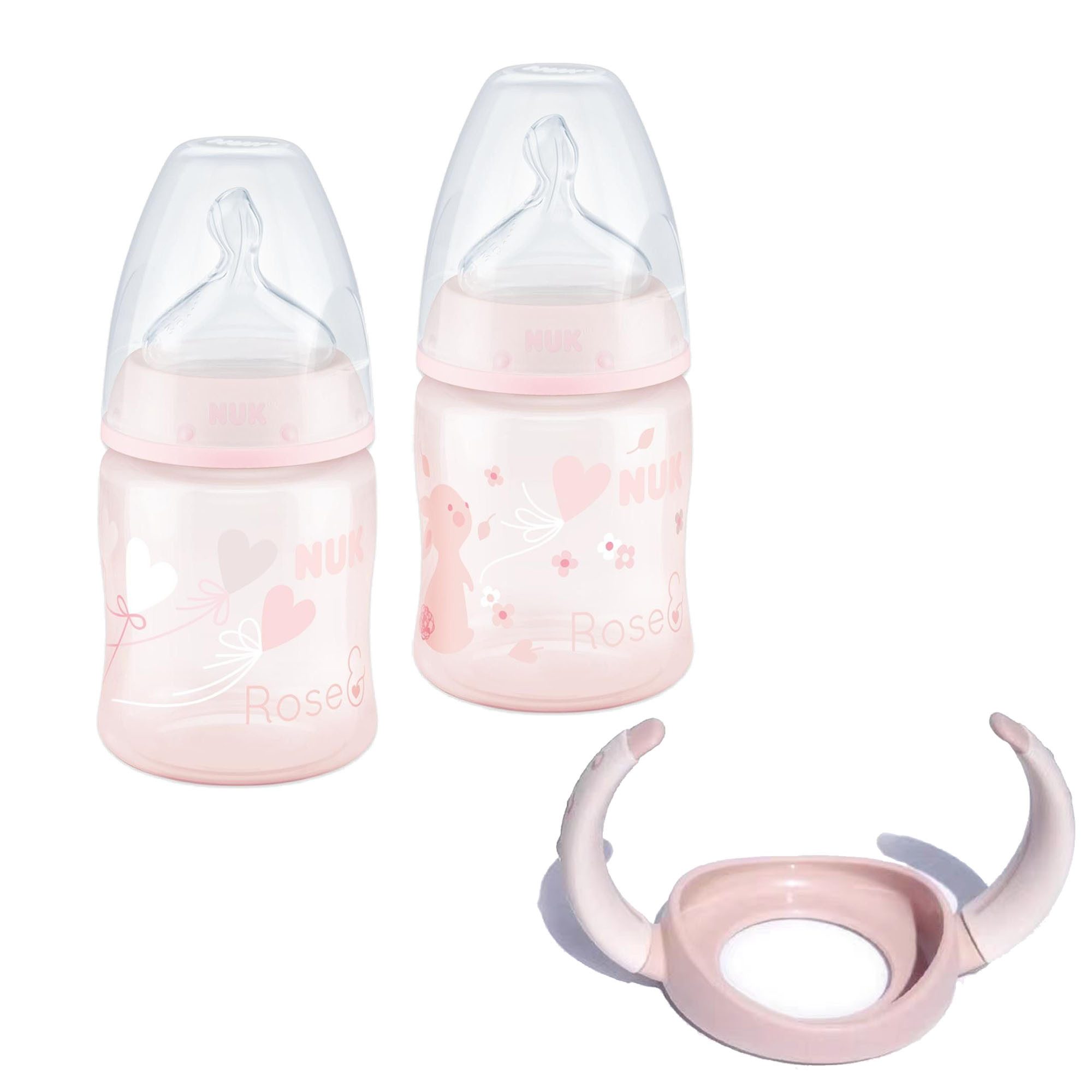 Babyflasche NUK First Choice+ Baby Rose 150 ml SET 0+ BPA Frei