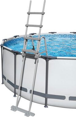 Bestway Pool-Sicherheitsleiter, für Pools bis 122 cm Höhe, 4 Stufen