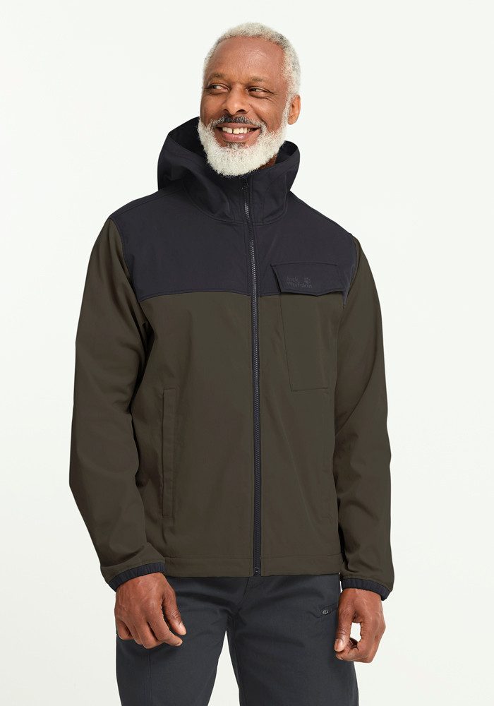 Jack Wolfskin Funktionsjacke MAHANI JKT M Wärmend, winddicht, Übergangsjacke