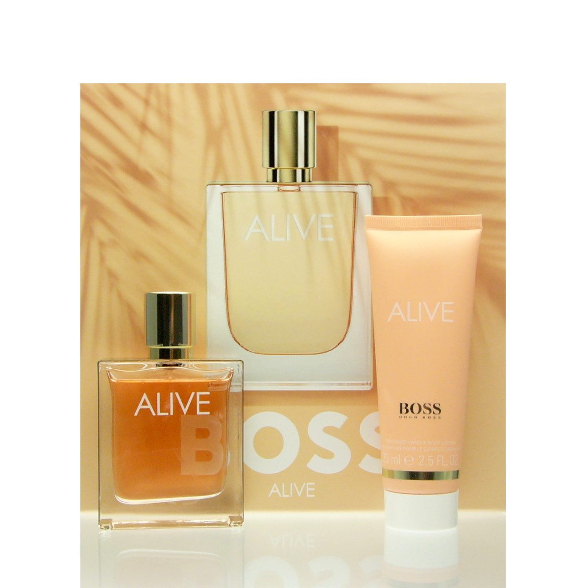 BOSS Duft-Set Hugo Boss Alive Set - Eau de Parfum 50 ml + BL 75 ml