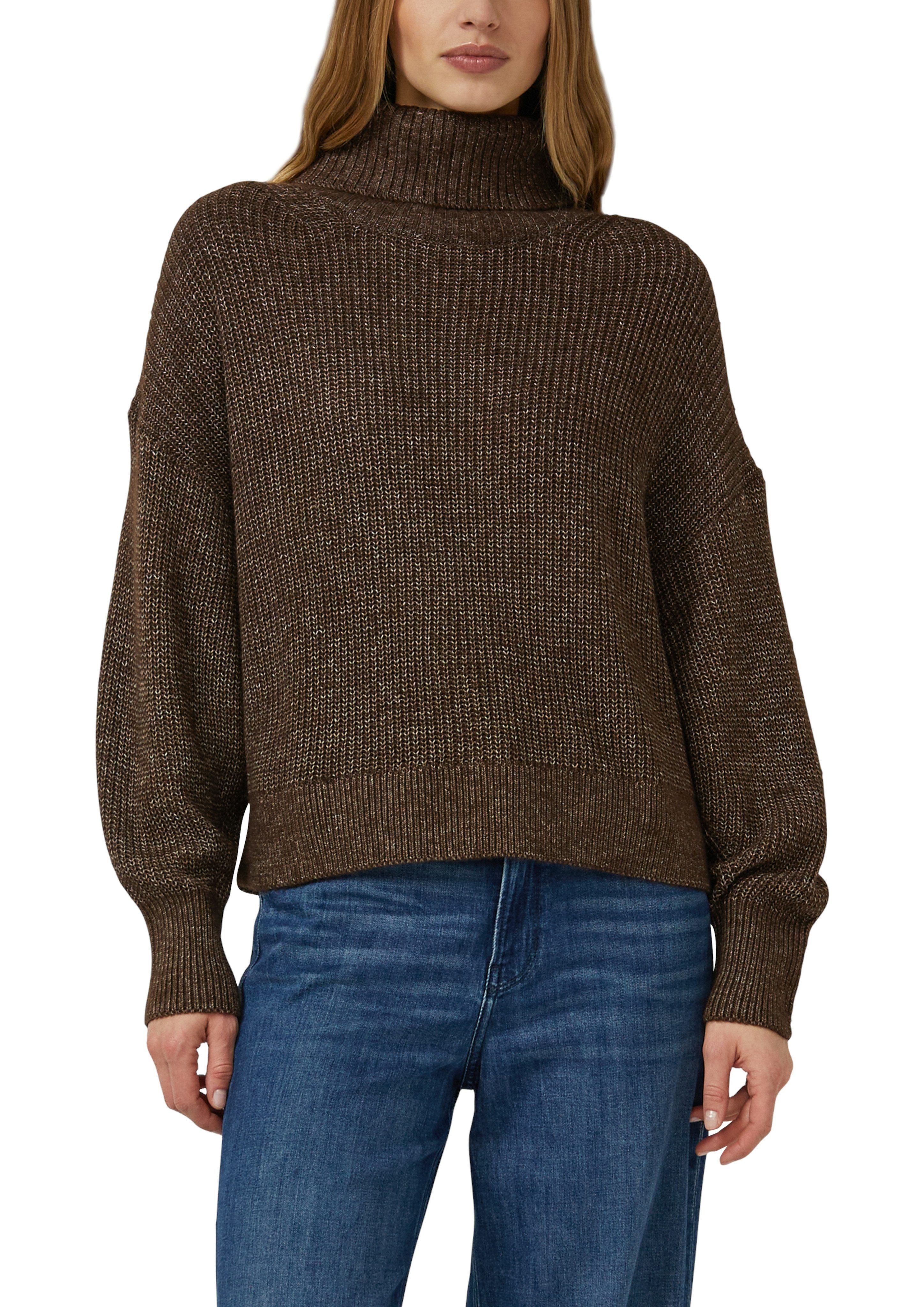 s.Oliver Strickpullover Oversize, mit weiten Ärmeln und Rollkragen günstig online kaufen