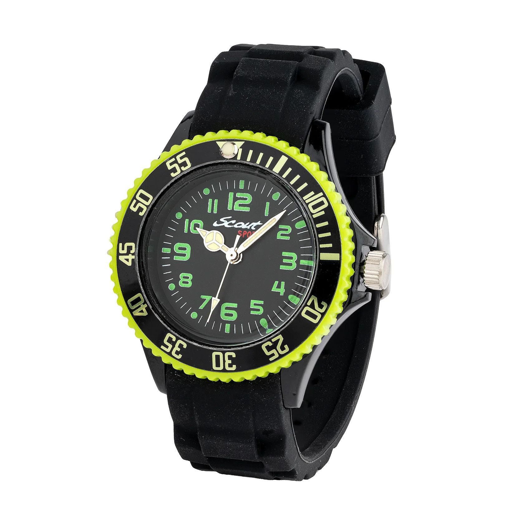 Scout Quarzuhr The Scout Kinderuhr 164000001 Schwarz Kunststoffband Quarz 35,5 mm