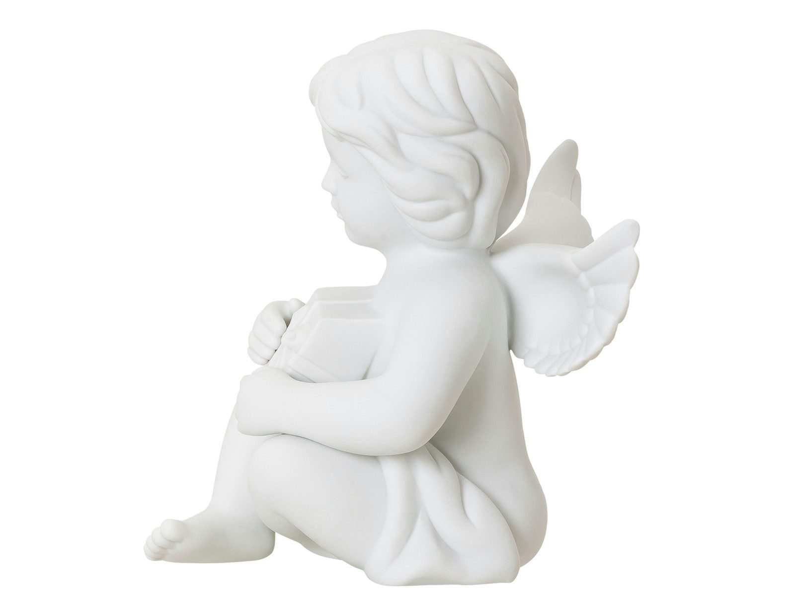 Rosenthal Dekofigur Engel gross Engel mit Geschenk