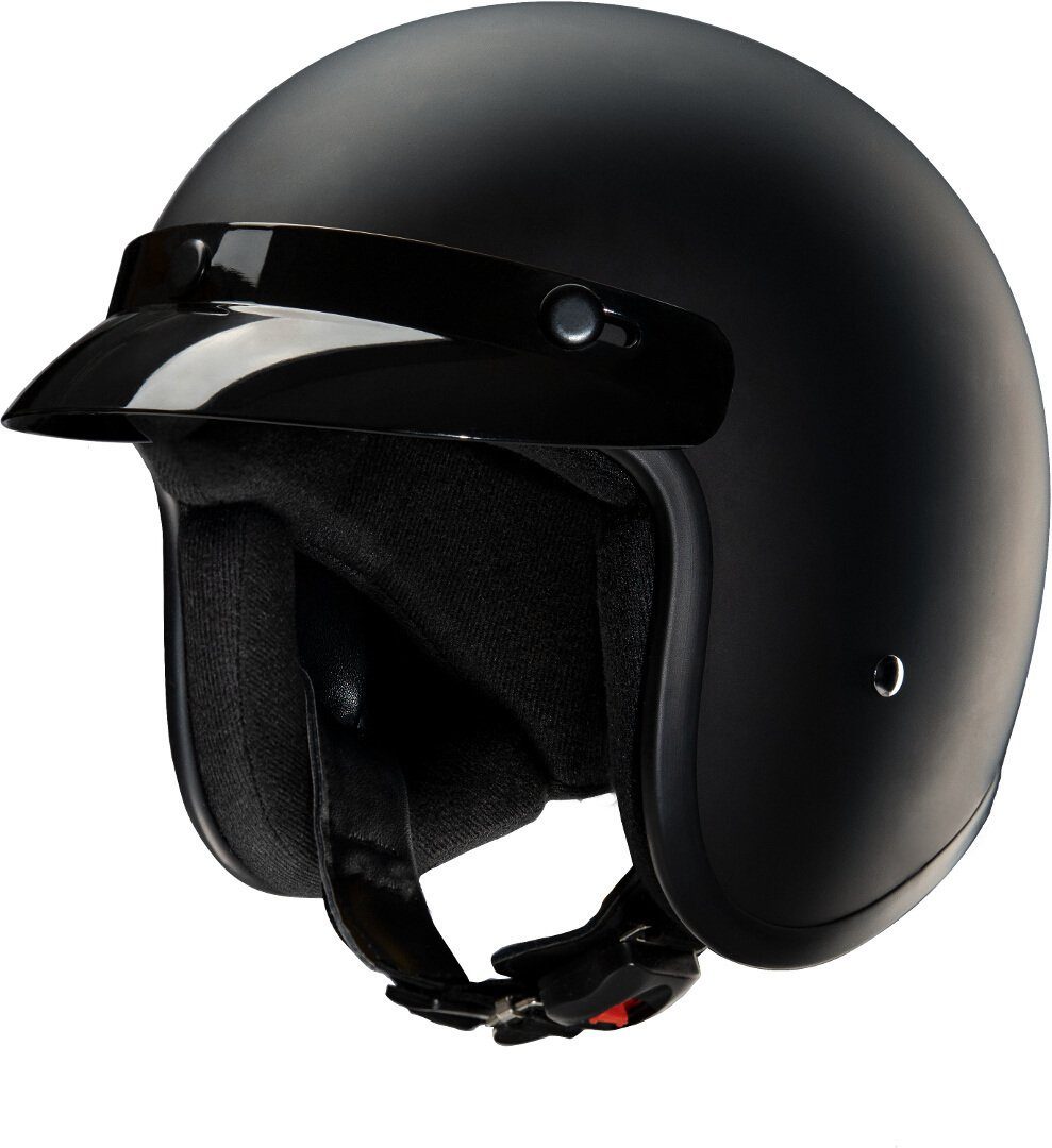 Redbike Motorradhelm RB-674 Jethelm, Ratschenverschluss