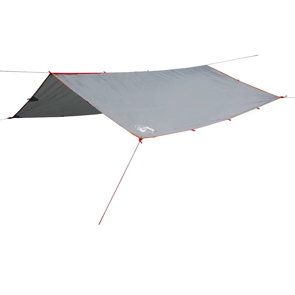 vidaXL Tarp-Zelt Tarp Grau und Orange 300x294 cm Wasserdicht, (1 tlg)