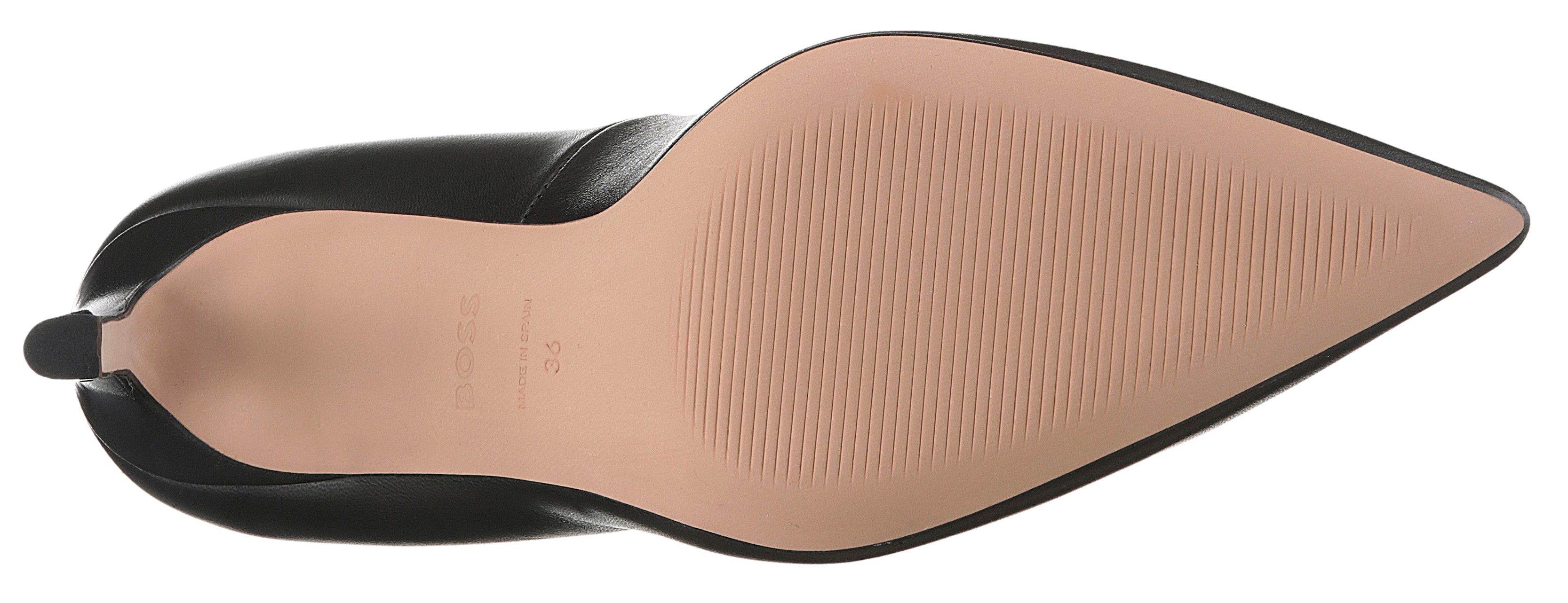BOSS Janet Pumps, Abendschuh, Festtagsschuh, Lederpumps mit Stiletto Absatz