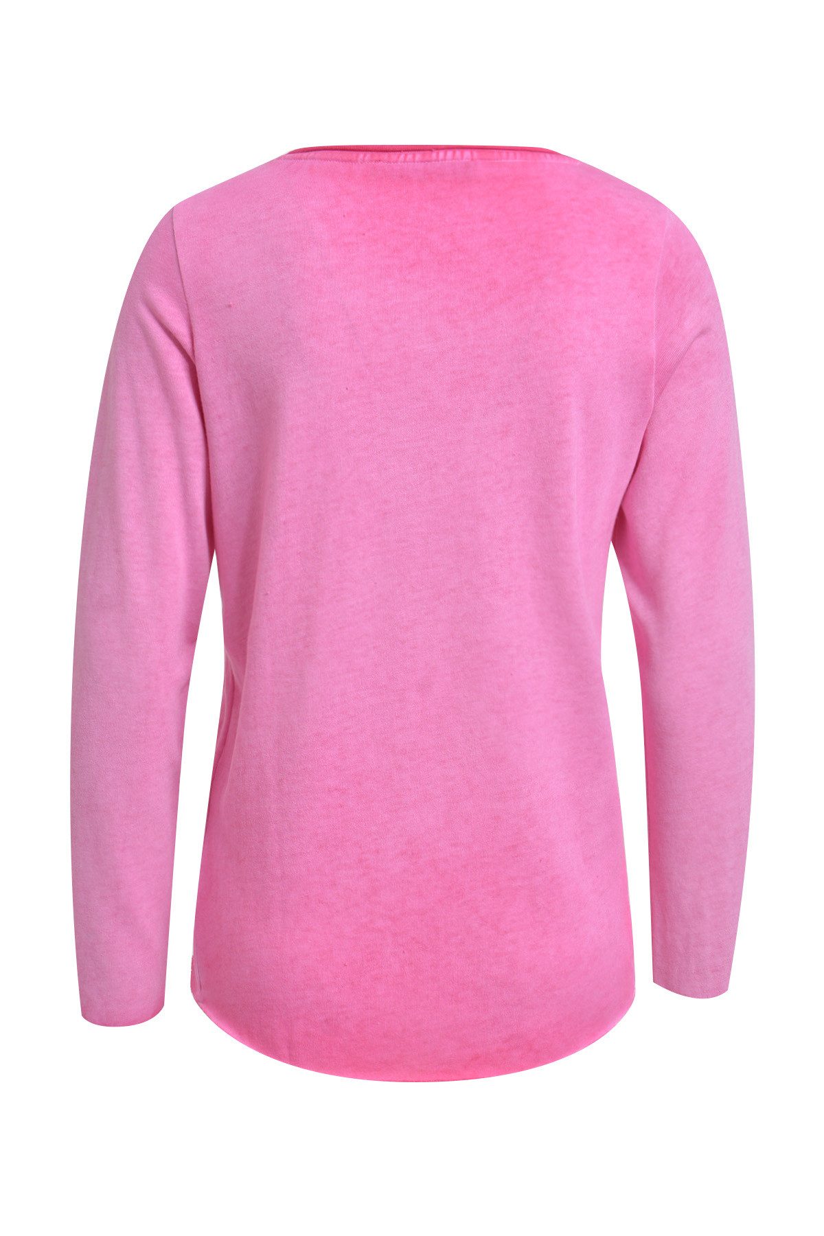 Smith & Soul Langarmshirt tiefer Rundhals, regular fit – Bild 2 von 3