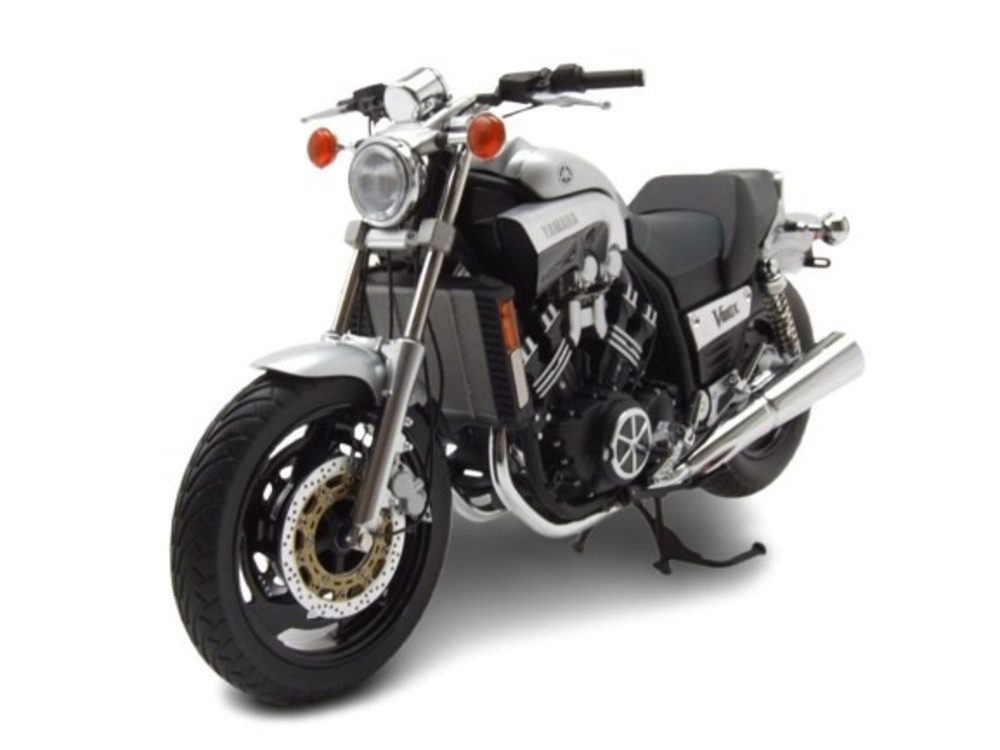 Minichamps Modellmotorrad Yamaha Vmax 1993 silber, Maßstab 1:12