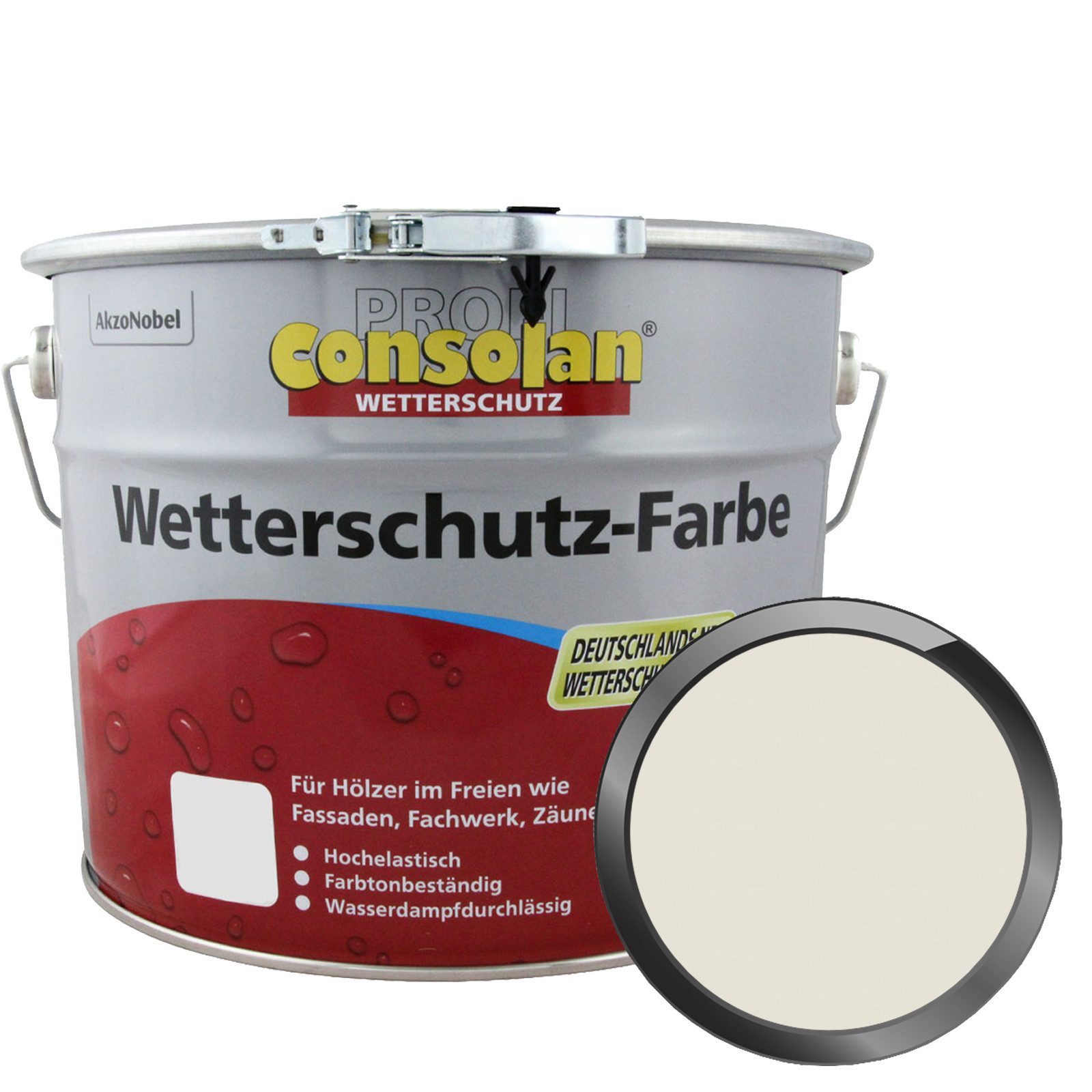 Consolan  Wetterschutzfarbe PROFI Wetterschutzfarbe 10 LTR