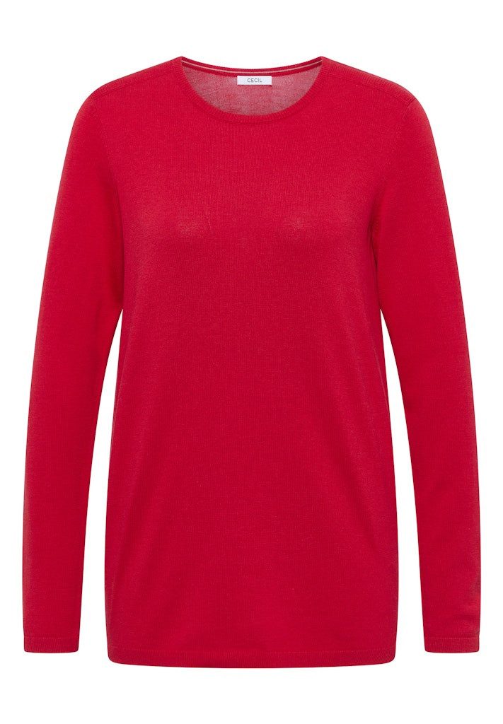 CECIL Wollpullover Cecil / Da.Strick / NOS_Basic Roundneck günstig online kaufen