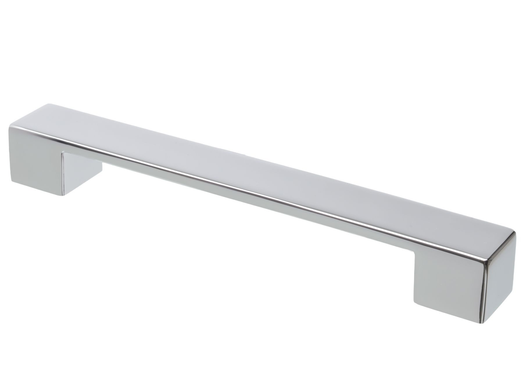 Möbelgriff Möbelgriff BA 160mm, Küchengriff Chrom glänzend, Badmöbel Griff