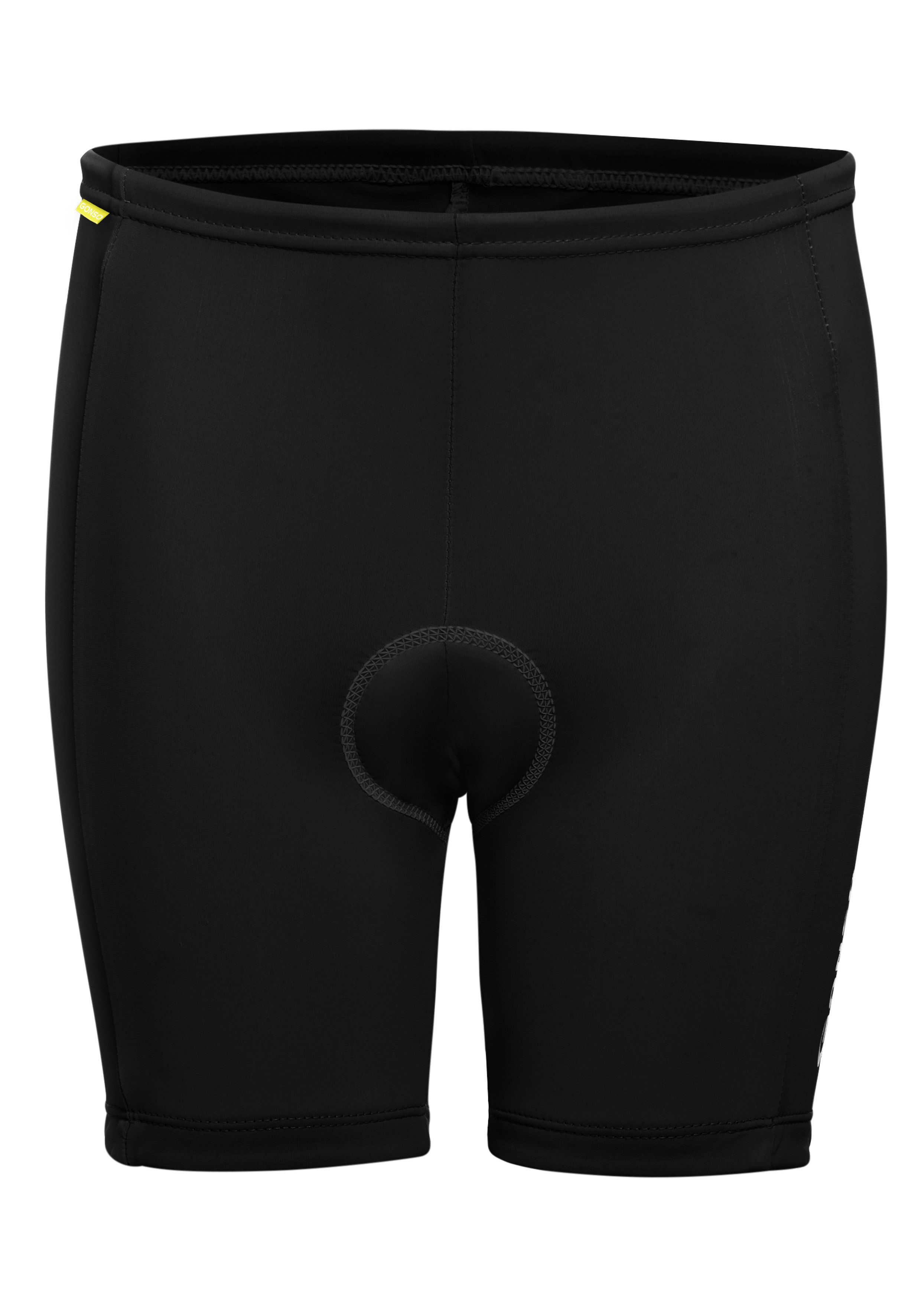 Gonso Fahrradhose Napoli Kinder Radhose mit Sitzpolster, Radlerhose mit Komfortbund, Tight Fit