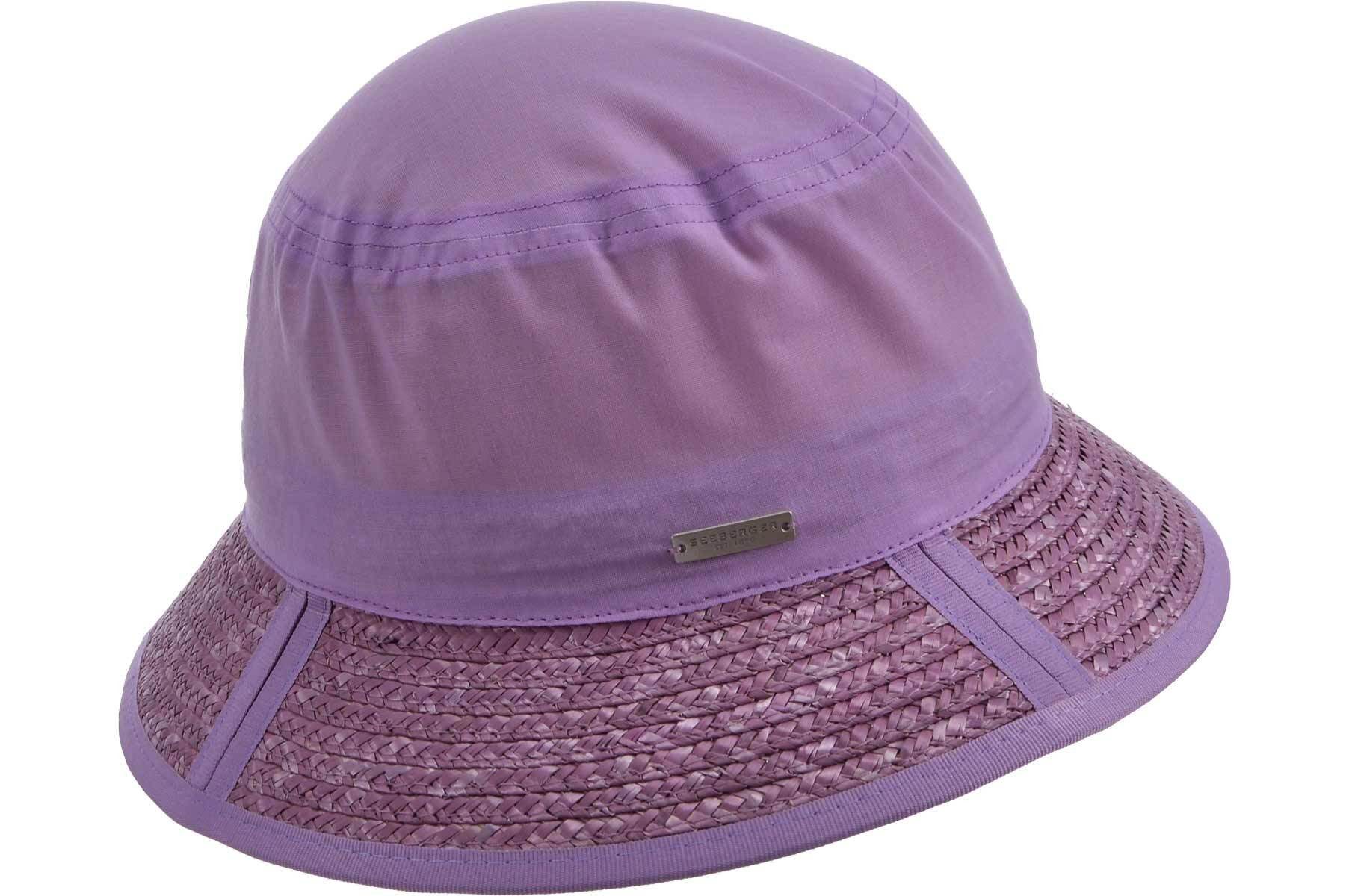 Seeberger Sonnenhut Strohborte Fischerhut mit Stoffkopf günstig online kaufen