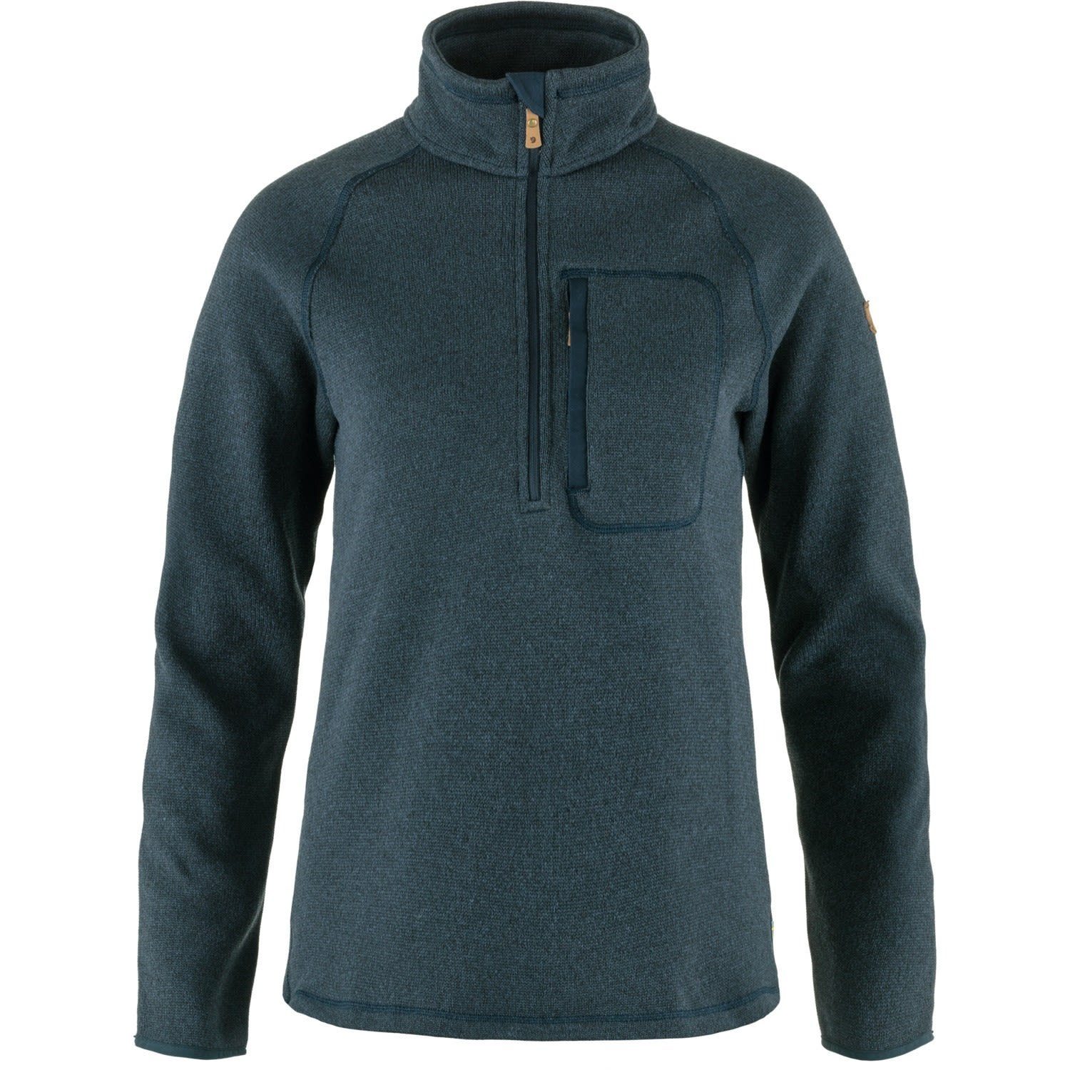 Fjällräven Zip W Navy Övik Fleece Fjällräven Fleecepullover Damen Sweater Half