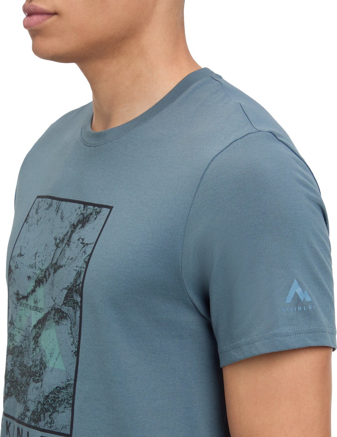 McKINLEY T-Shirt He.-T-Shirt Galla III M BLUE PETROL