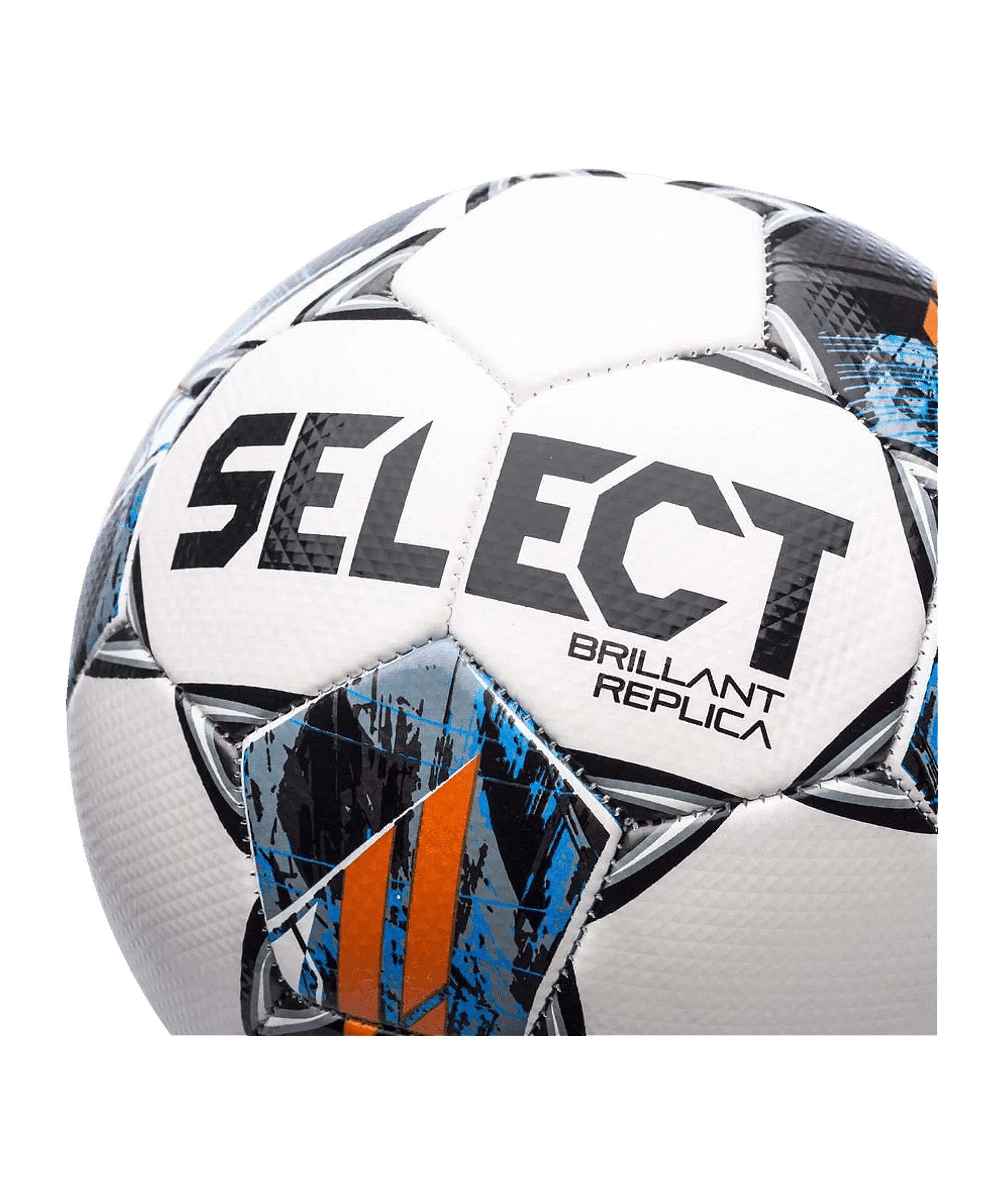 Select Fußball Select FB Brillant Replica V22 Ball Weiß, stabil