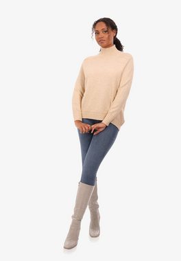 YC Fashion & Style Strickpullover Pullover aus Feinstrick mit Rollkragen One Size (1-tlg) in Unifarbe