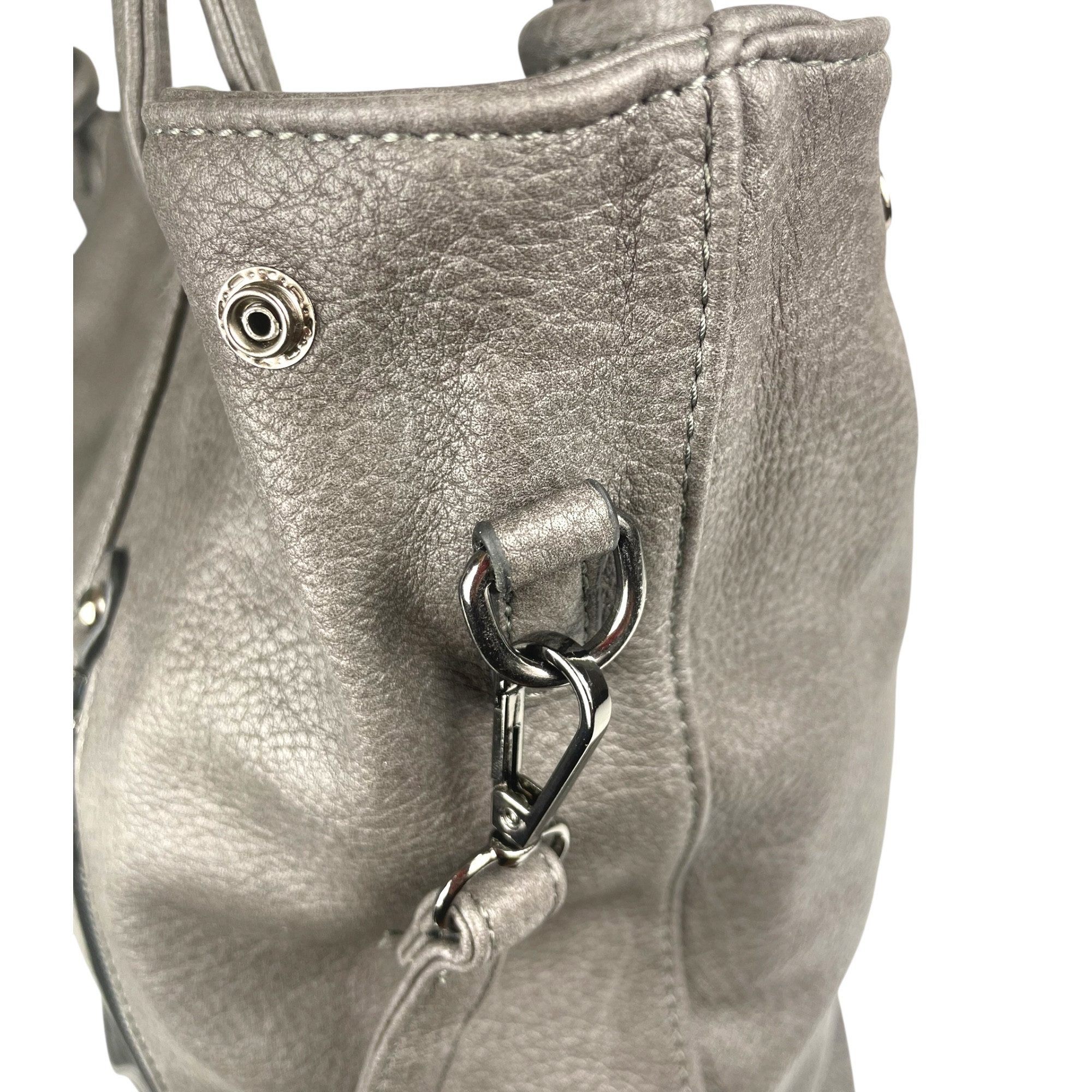 Taschen4life Schultertasche Tasche Shopper Henkeltasche D5326T, Satchel, Handtasche, Schultertasche, Umhängetasche groß