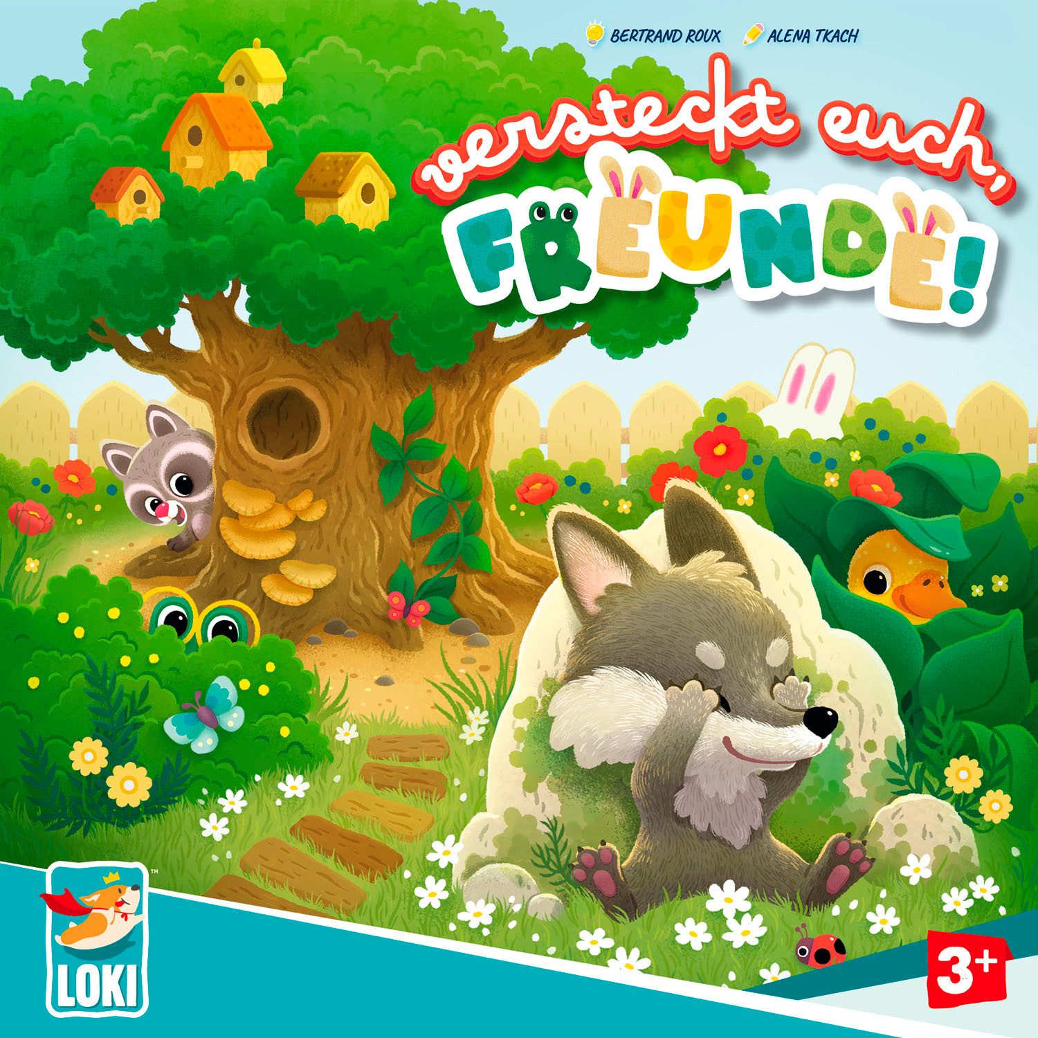 LOKI Spiel Versteckt euch, Freunde!, Kinderspiel