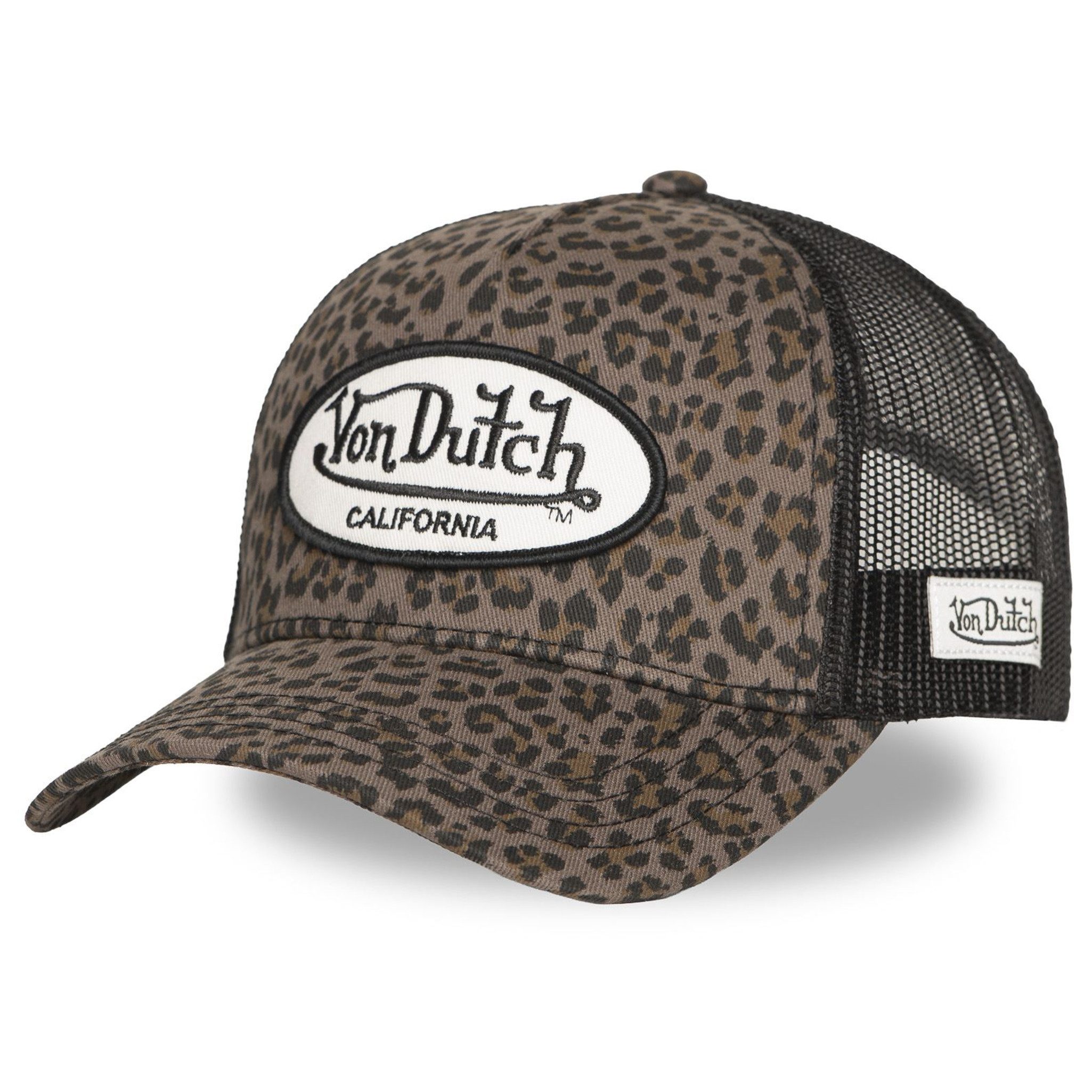 Von Dutch Trucker Cap Von Dutch Originals Trucker Cap - Animal - California Logo Patch (Basecap, Basecap, Meshcap, Trucker Kappe)