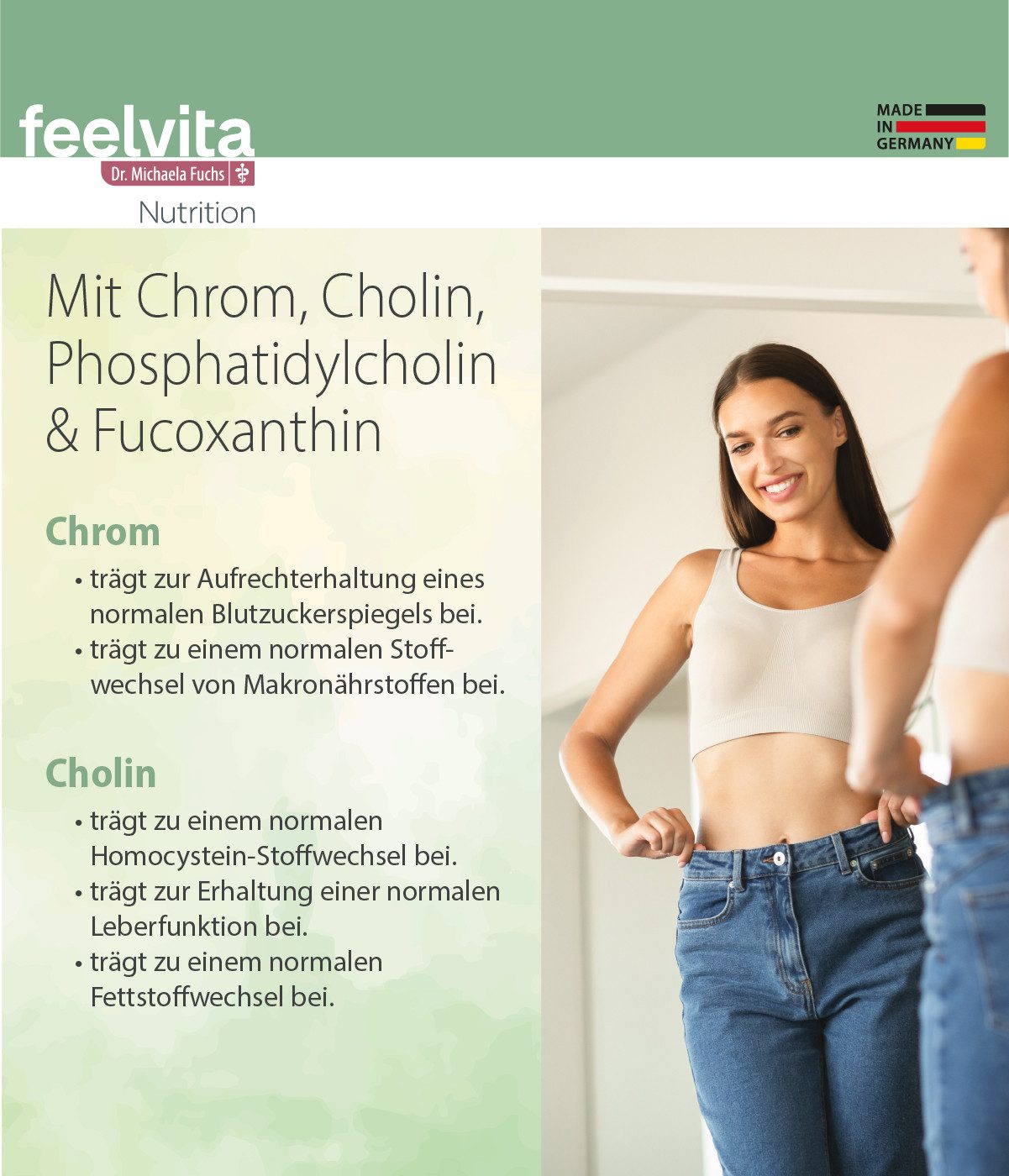 Genius Feelvita Nutrition LipoXanthin® 180 Kapseln, 2er- Set à 90 St., vegane Stoffwechsel-Unterstützung