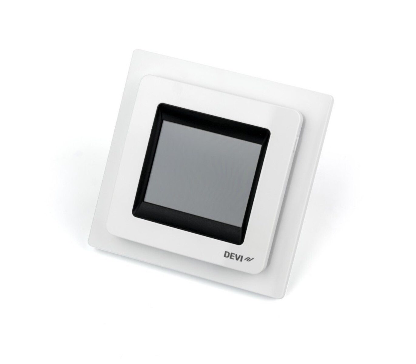 Danfoss Klein-Durchlauferhitzer Danfoss Uhrenthermostat DEVIreg Touch rws