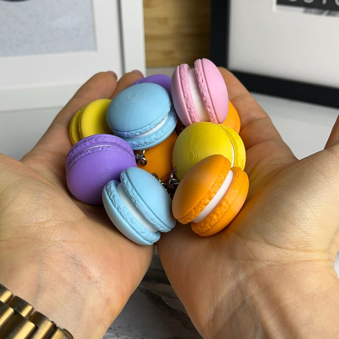 UDINGO Schlüsselanhänger Macaron-Anhänger „Clicky“ Pastellfarben Herz günstig online kaufen