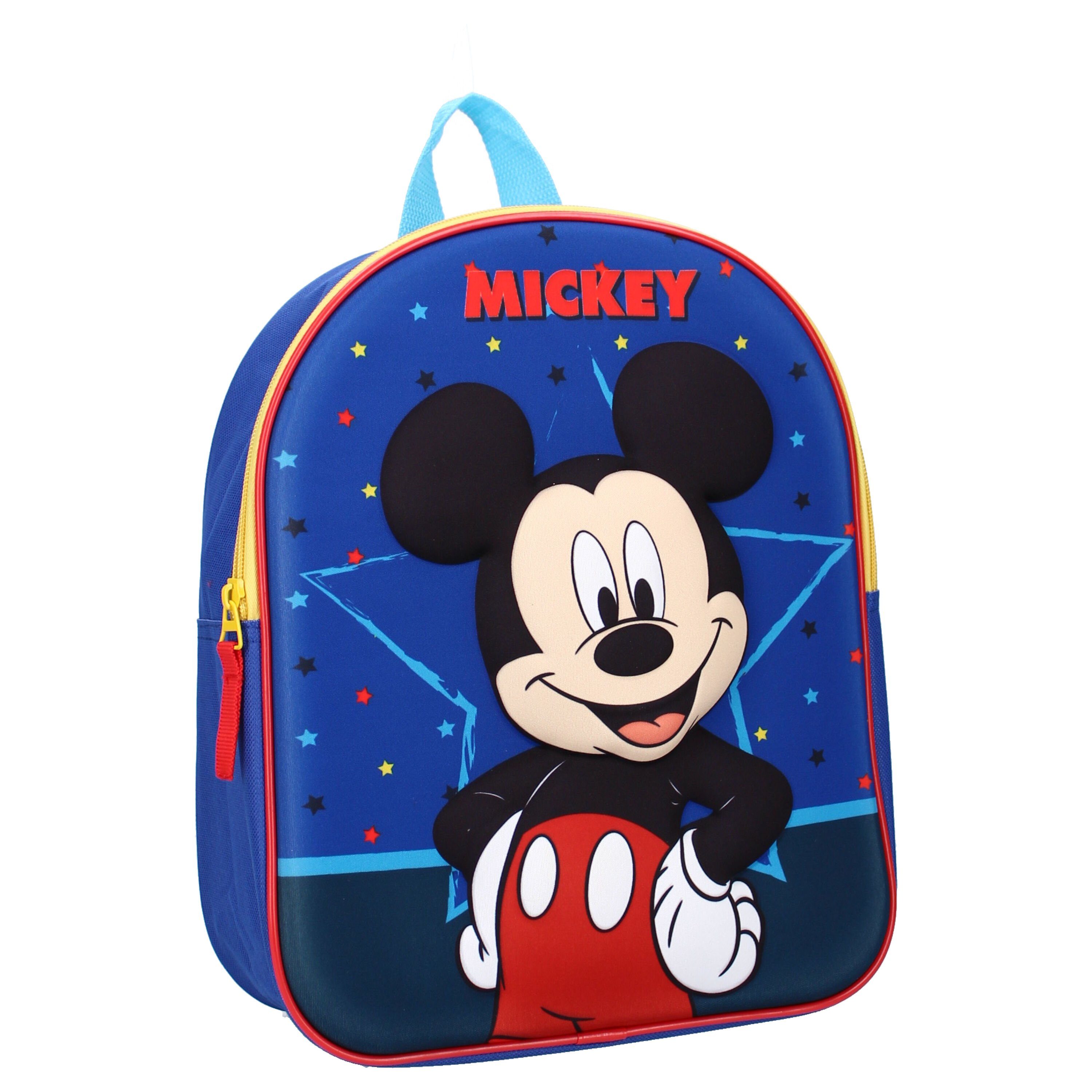 3D, Together Vadobag 3D Strong 9 Mickey Mouse Kinderrucksack Liter