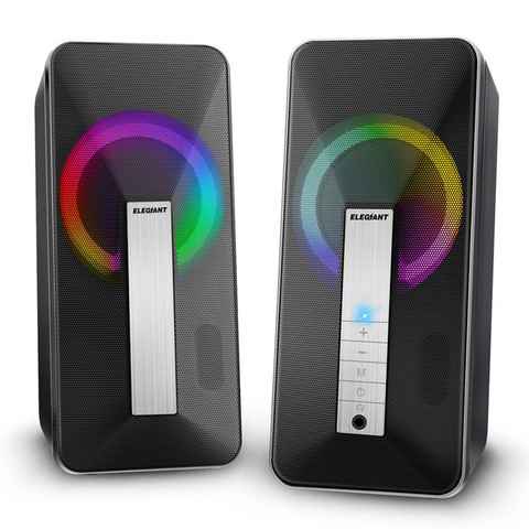 Insma SR300 Lautsprecher (Bluetooth, 10w Stereo Sound, LED-Beleuchtung)