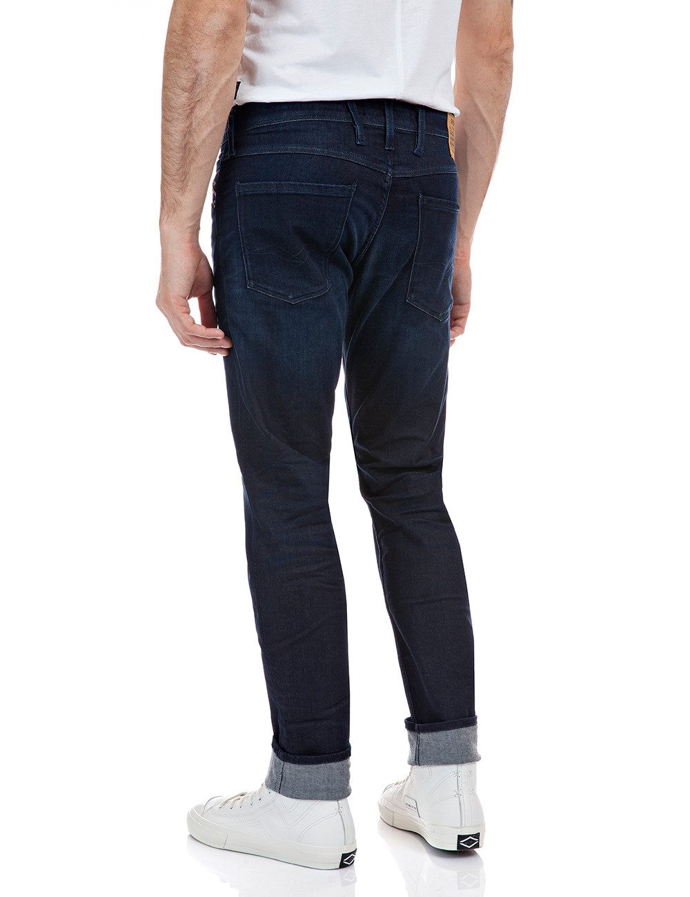 Replay Slim-fit-Jeans Anbass Superstretch elastisch – Bild 3 von 5