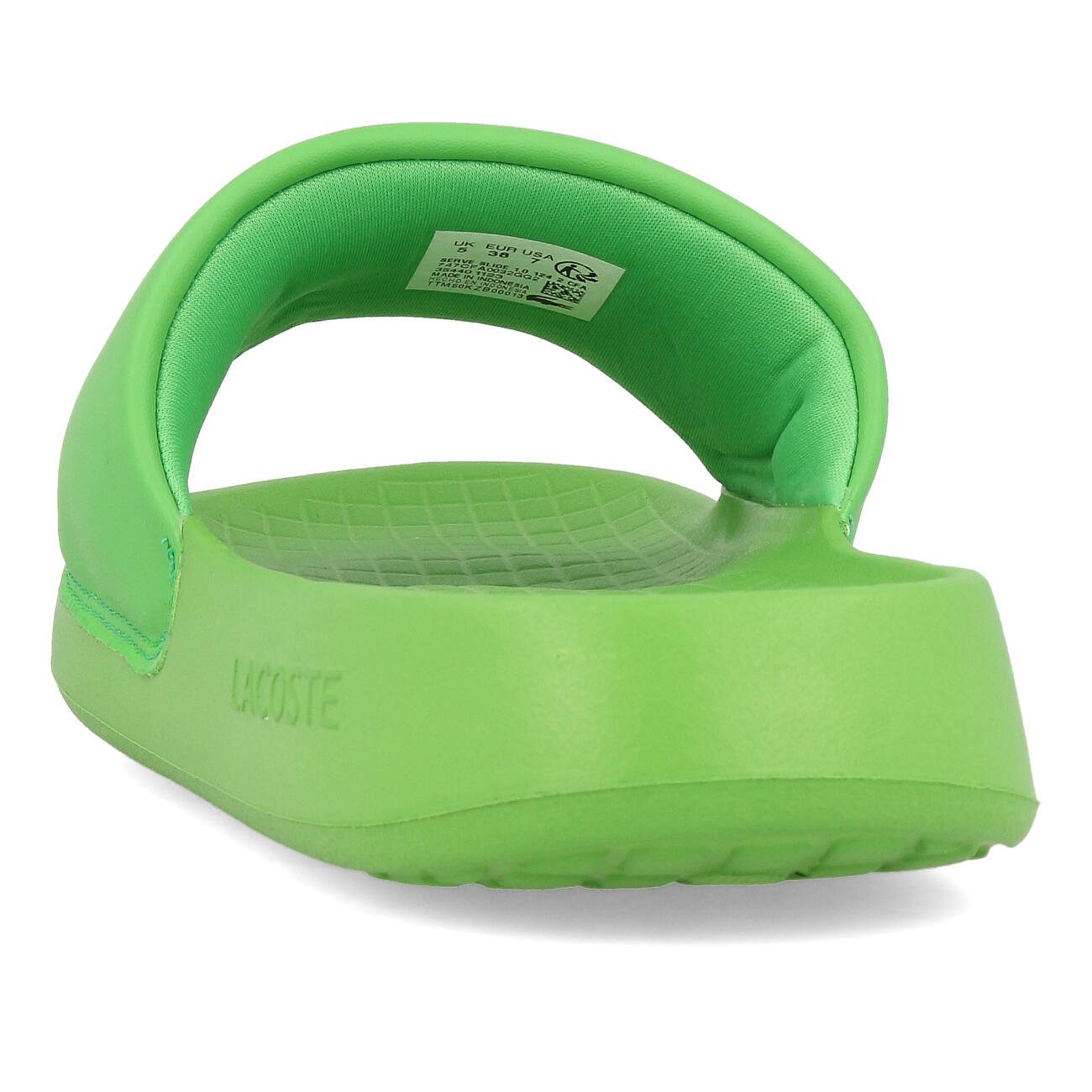Lacoste Lacoste Serve Slide 1.0 124 2 CFA Damen Green Green Sandale