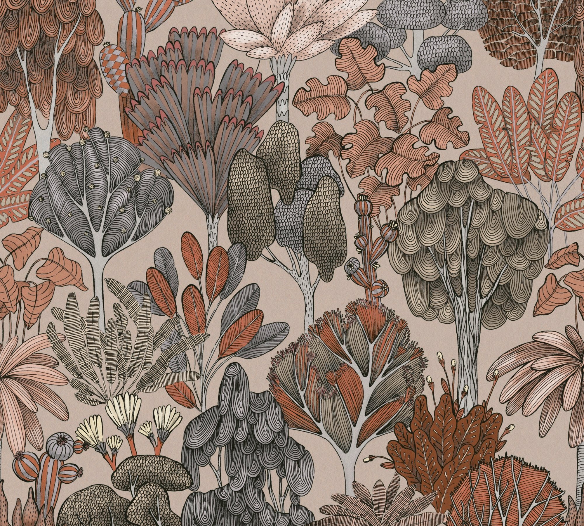 Architects Paper Vliestapete Floral Impression, glatt, günstig online kaufen